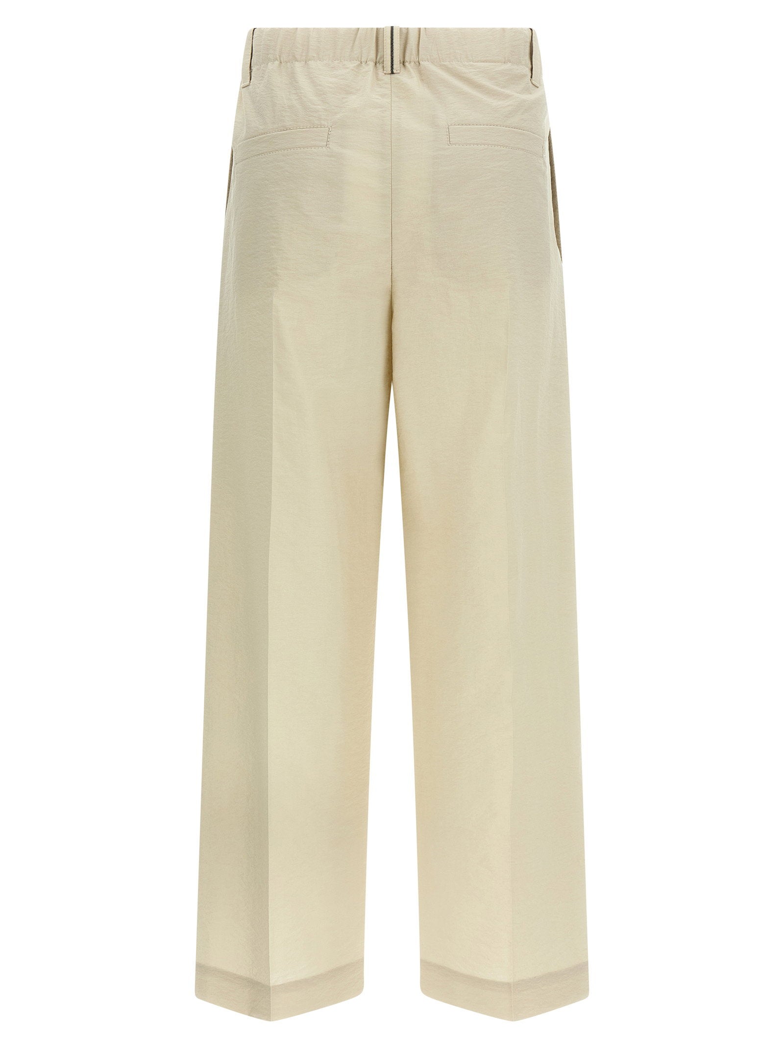 Brunello Cucinelli Cotton Trousers - view 2