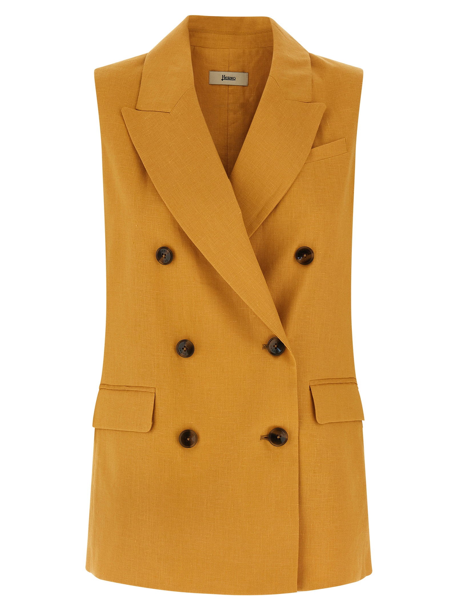 Herno Linen Vest – 100% linen