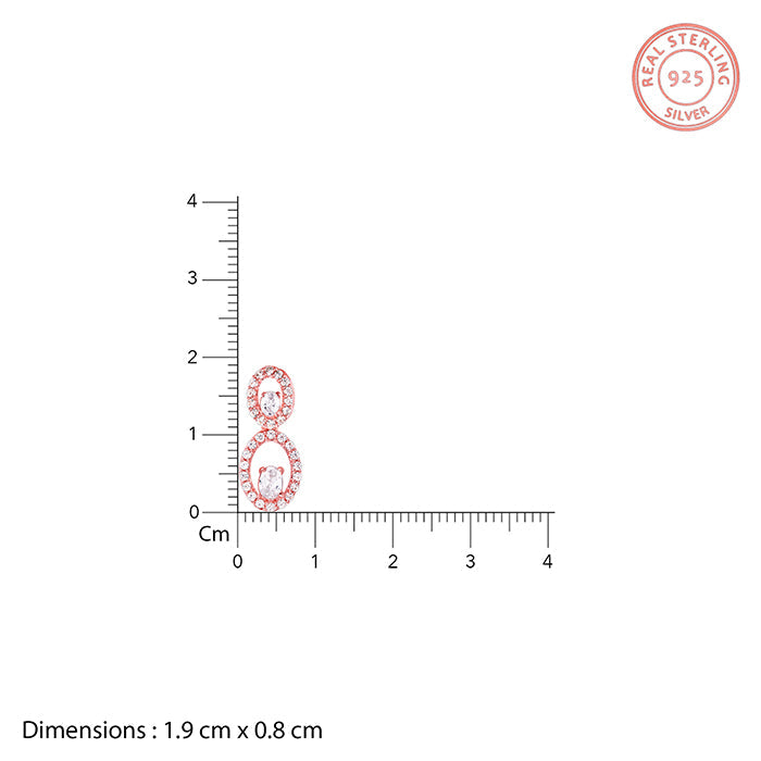 GIVA Jewellery Rose Gold Forever Love Set - view 6