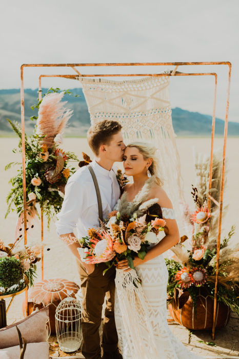 fiftyflowers.com Boho Desert Styled Shoot