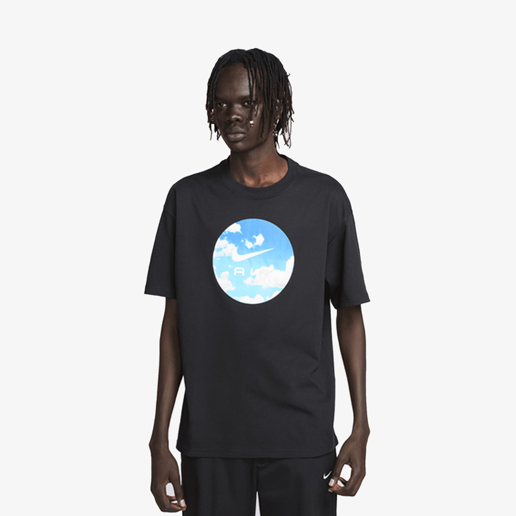 Nike | SOLO SWOOSH { BLACK - view 4