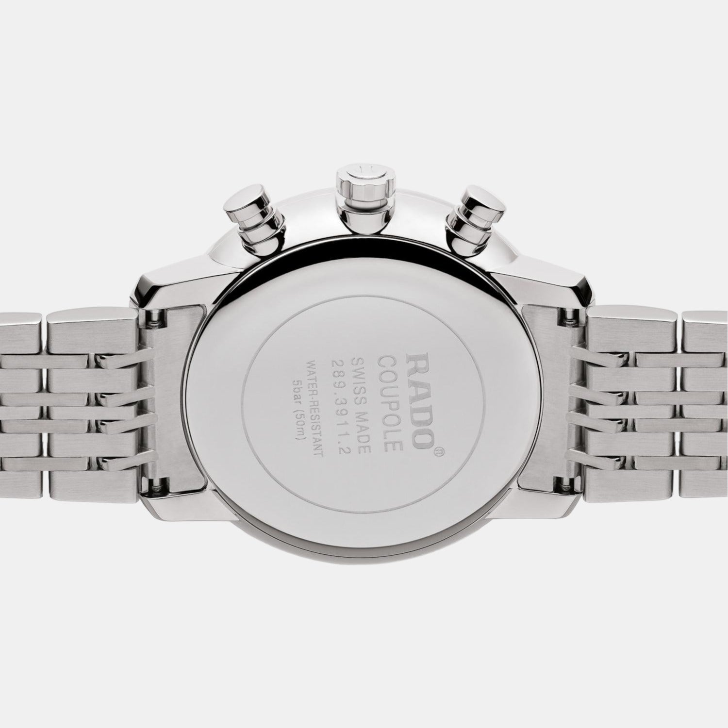 Rado Coupole Men Automatic Black Dial Analog Stainless Steel Watch R22910153 - view 3