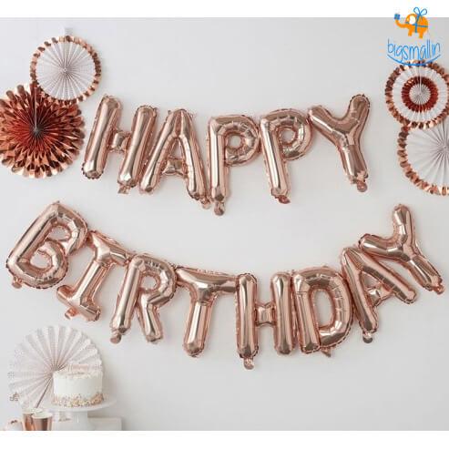 Bigsmall.in Happy Birthday Foil Balloons - view 2