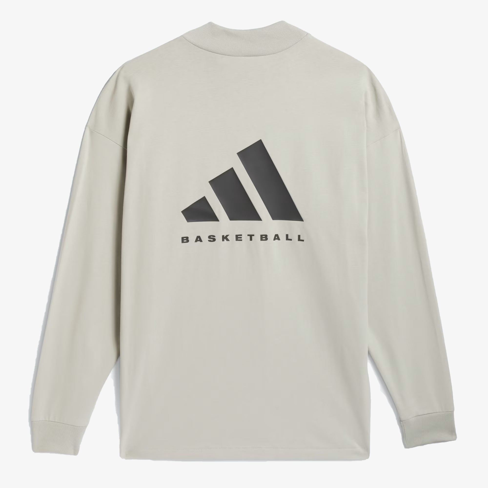 Adidas | BASKETBALL LONG SLEEVE TEE { SESAME