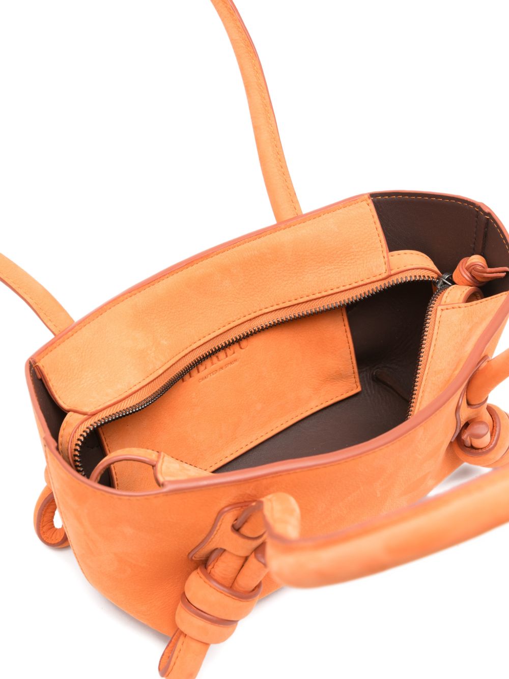 Hereu Fleca Mini Knotted-Handle Shoulder Bag – Calf Leather 100% - view 4
