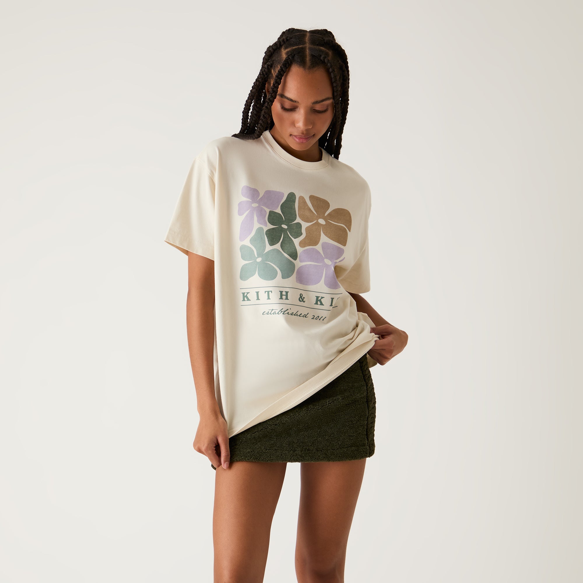 Kith Women Kith & Kin Floral Vintage Tee - Muslin - view 2