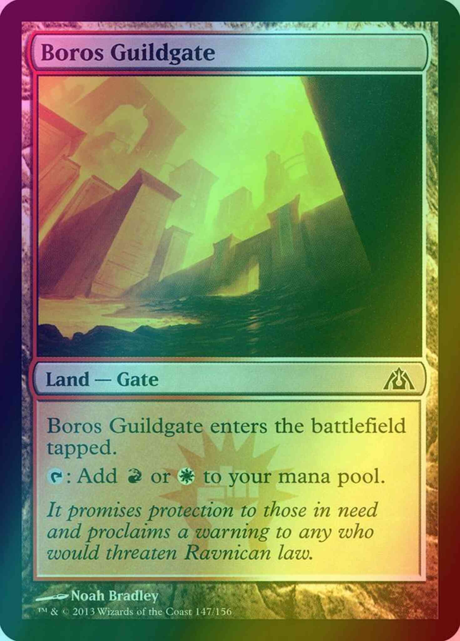 Boros guildgate 147 – Magic Boros Guildgate [147] [Dragon's Maze] [Foil]