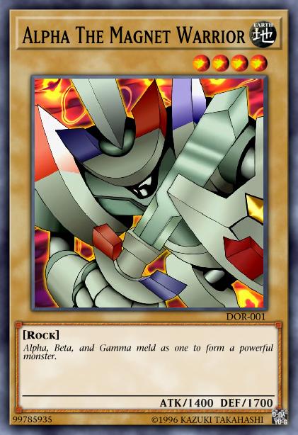 Yu-Gi-Oh! Alpha the Magnet Warrior - SBCB-EN023 - Common - 1st Edition