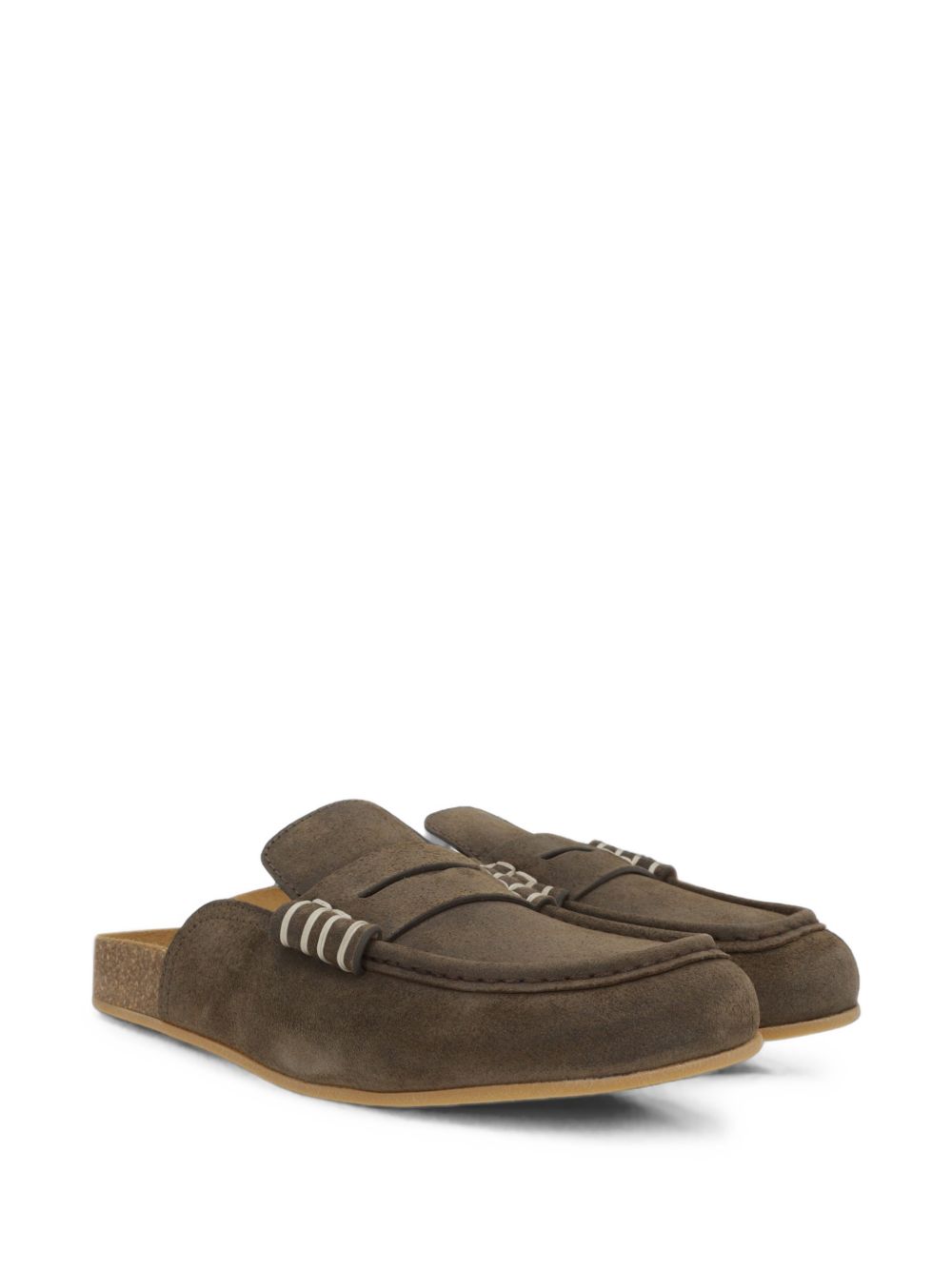 032C J.W.Anderson Sandals GREY – Outer: Calf Suede 100% - view 4