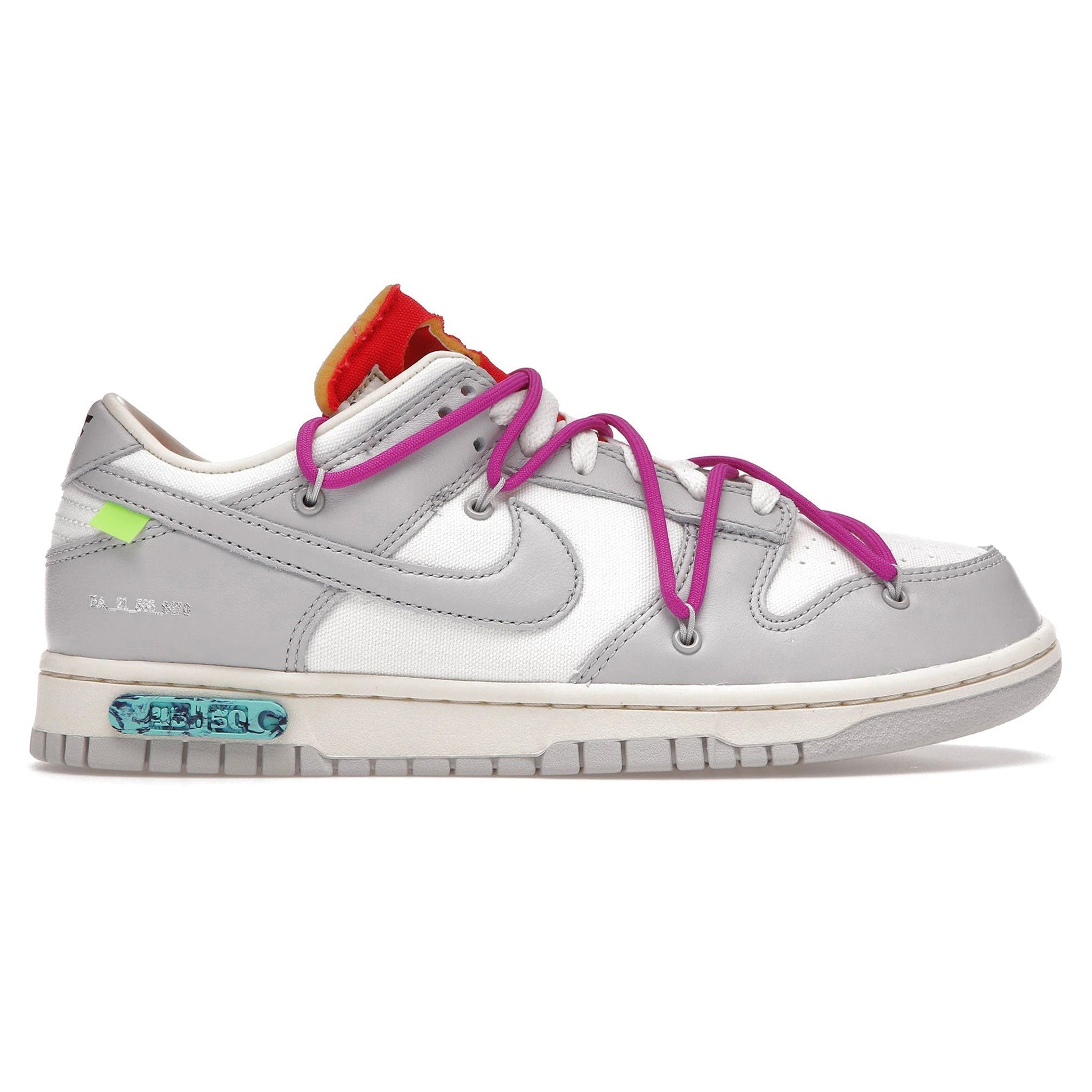 Nike x Off White Dunk Low Lot 45 – Grey