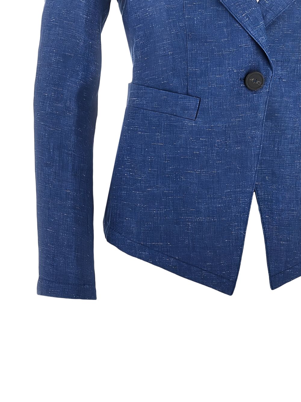 Emporio Armani Linen single-breasted jacket - view 2
