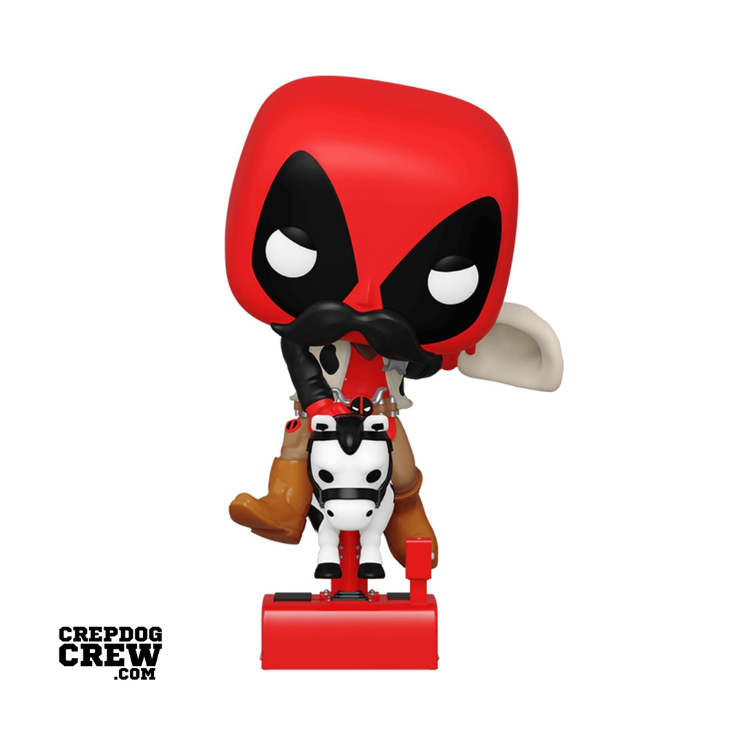 Pop rides sheriff – Funko Pop! Rides: Sheriff Deadpool Riding Horsey #99