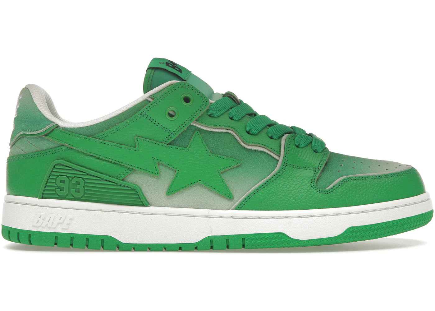 BAPE A Bathing Ape Sk8 Sta #4 Green
