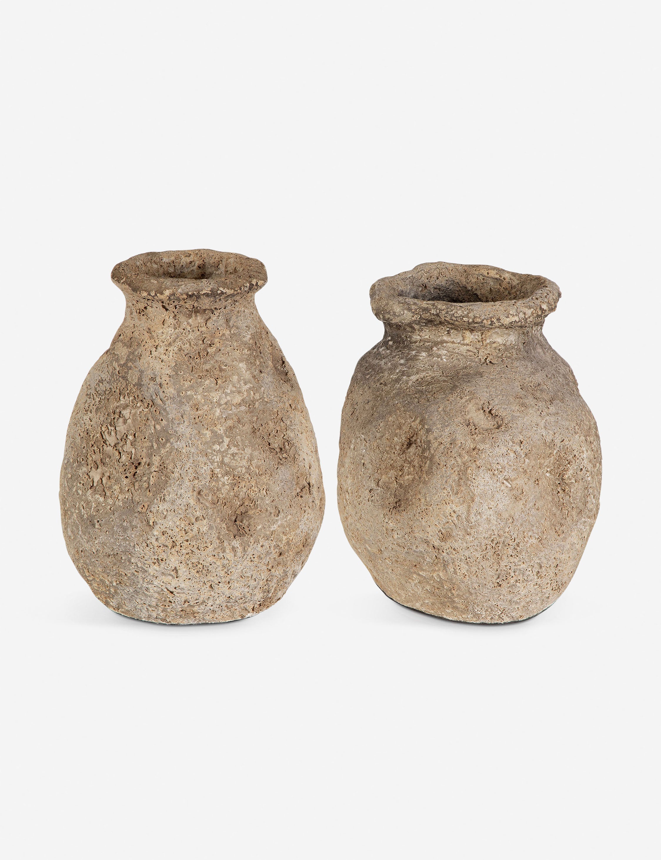 Abarca vases set – Lulu and Georgia Abarca Vases (Set of 2) – Natural