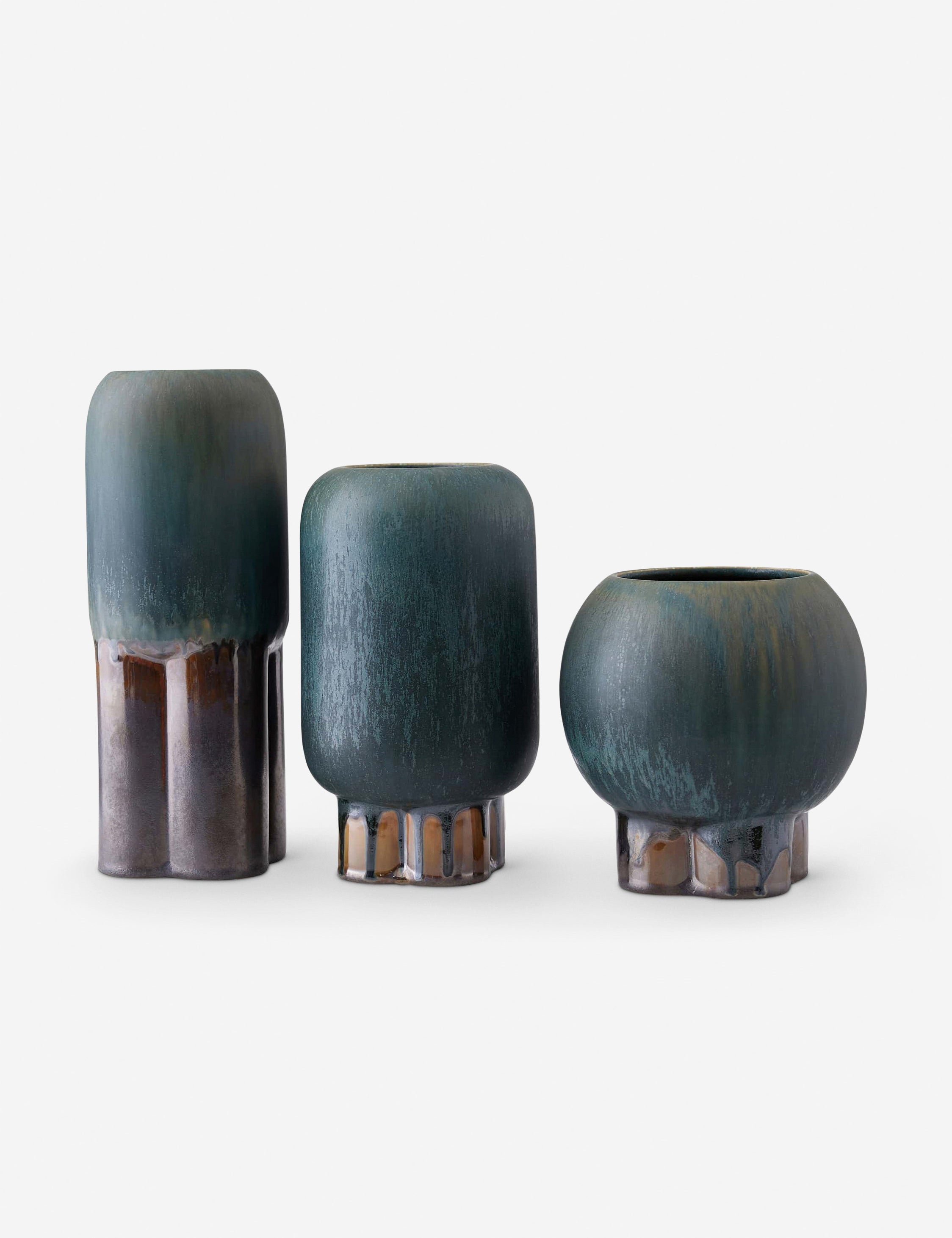 Tutwell vases set – Lulu and Georgia Tutwell Vases (Set of 3) by Arteriors