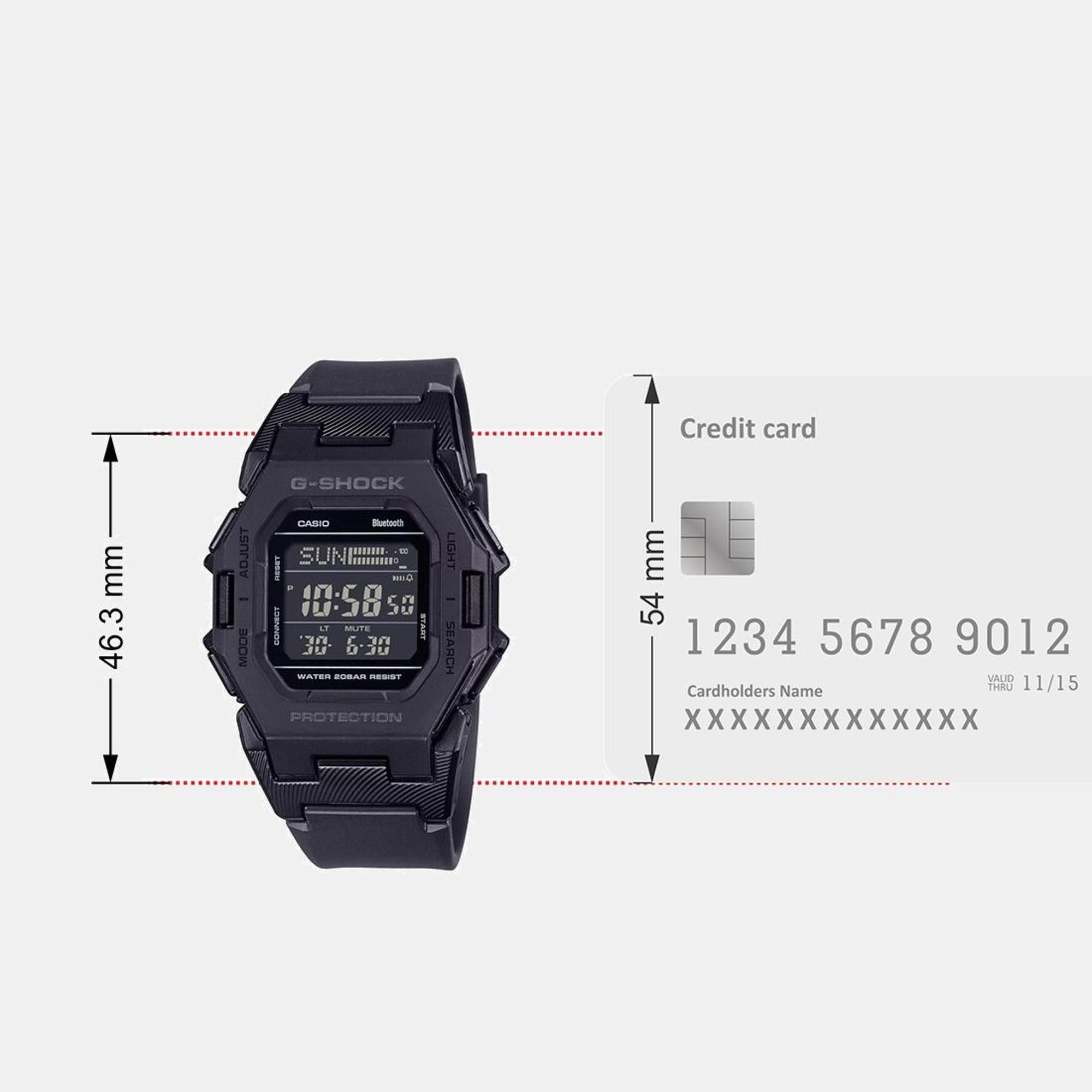 Casio G-Shock Men Quartz Black Dial Digital Resin Watch G1555 - view 9
