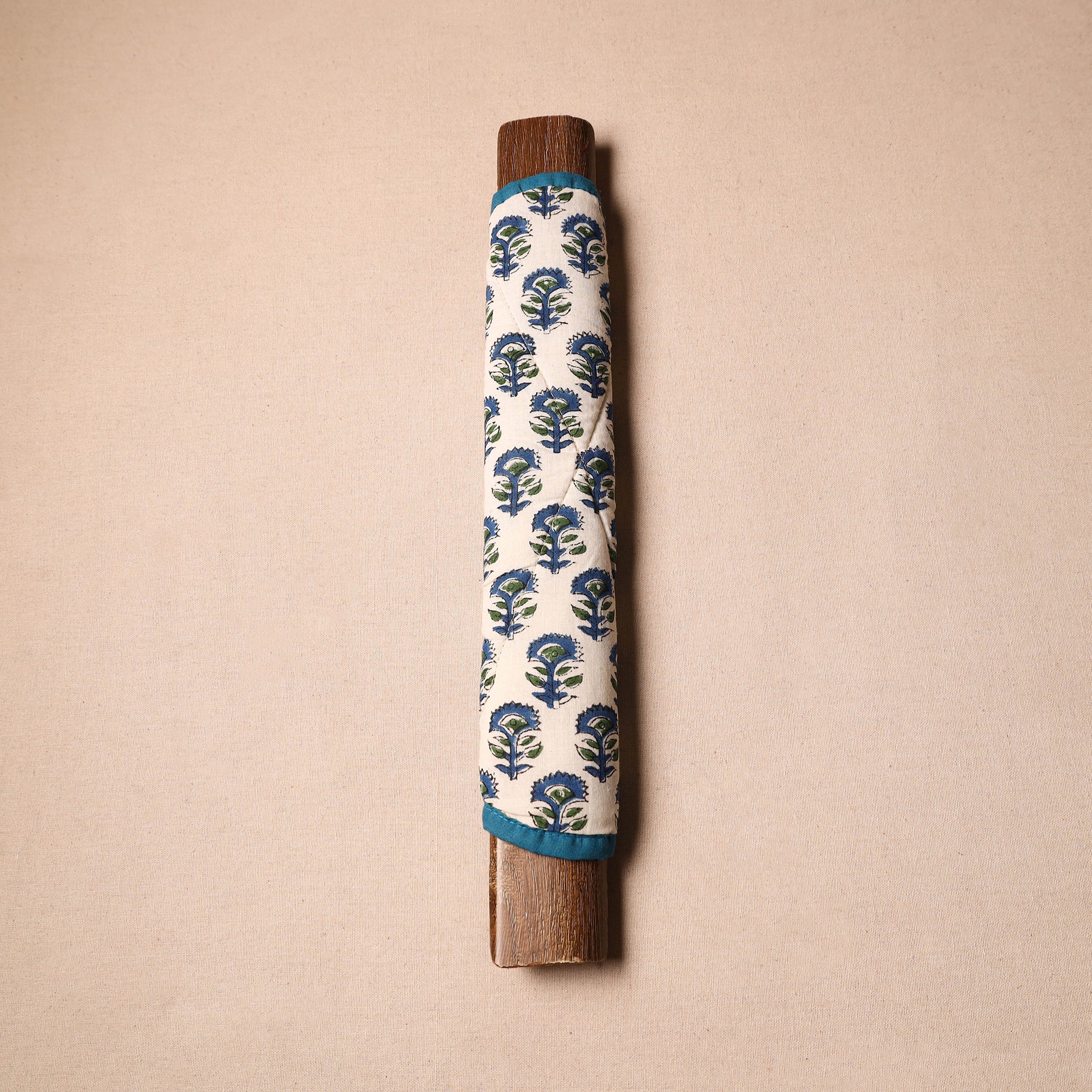 JALPARI Beige - Handmade Cotton Fridge Handle Cover 93