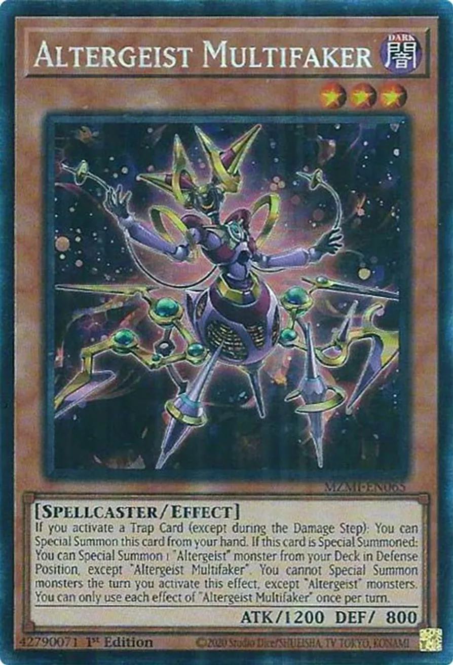 Yu-Gi-Oh! Altergeist Multifaker - MZMI-EN065 - Collector's Rare - 1st Edition