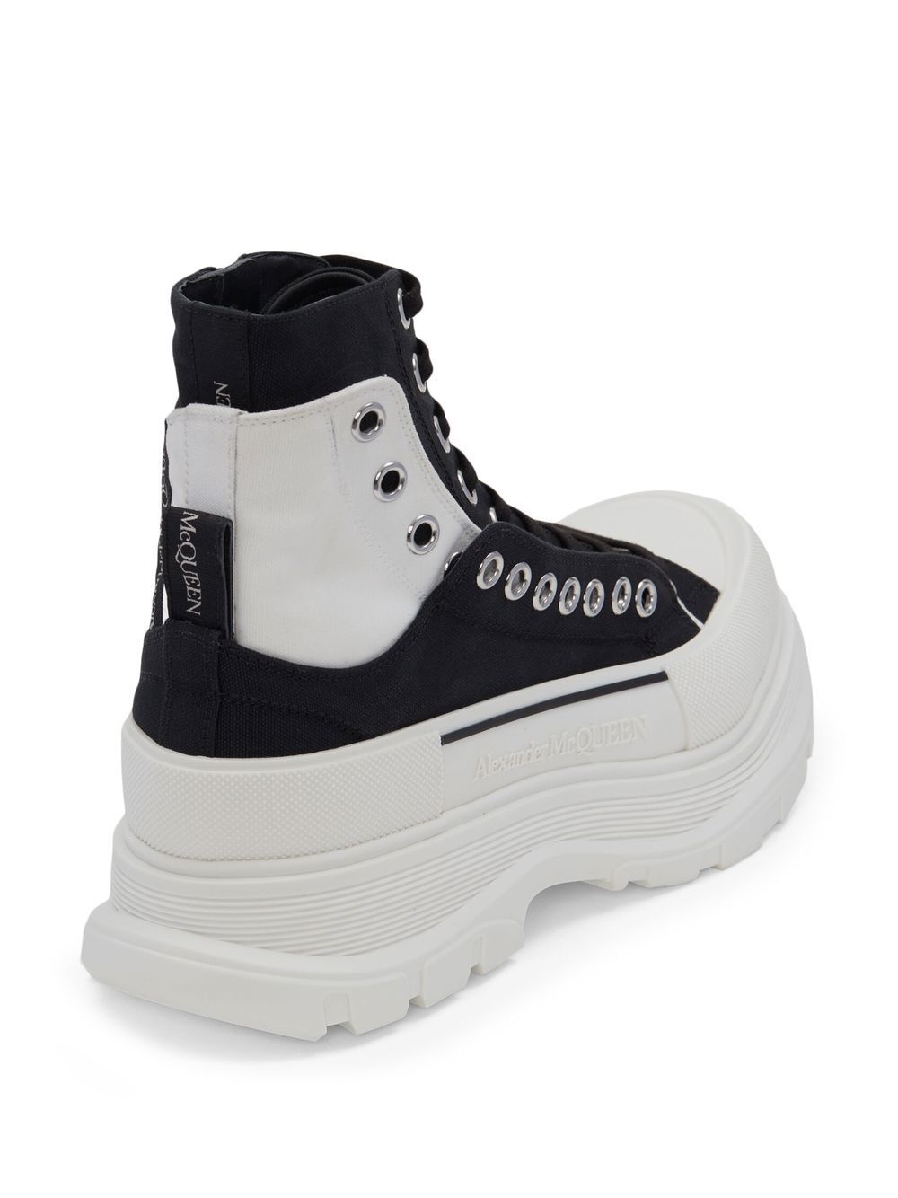 Alexander McQueen Tread Slick lace-up Fastening Boots - view 2