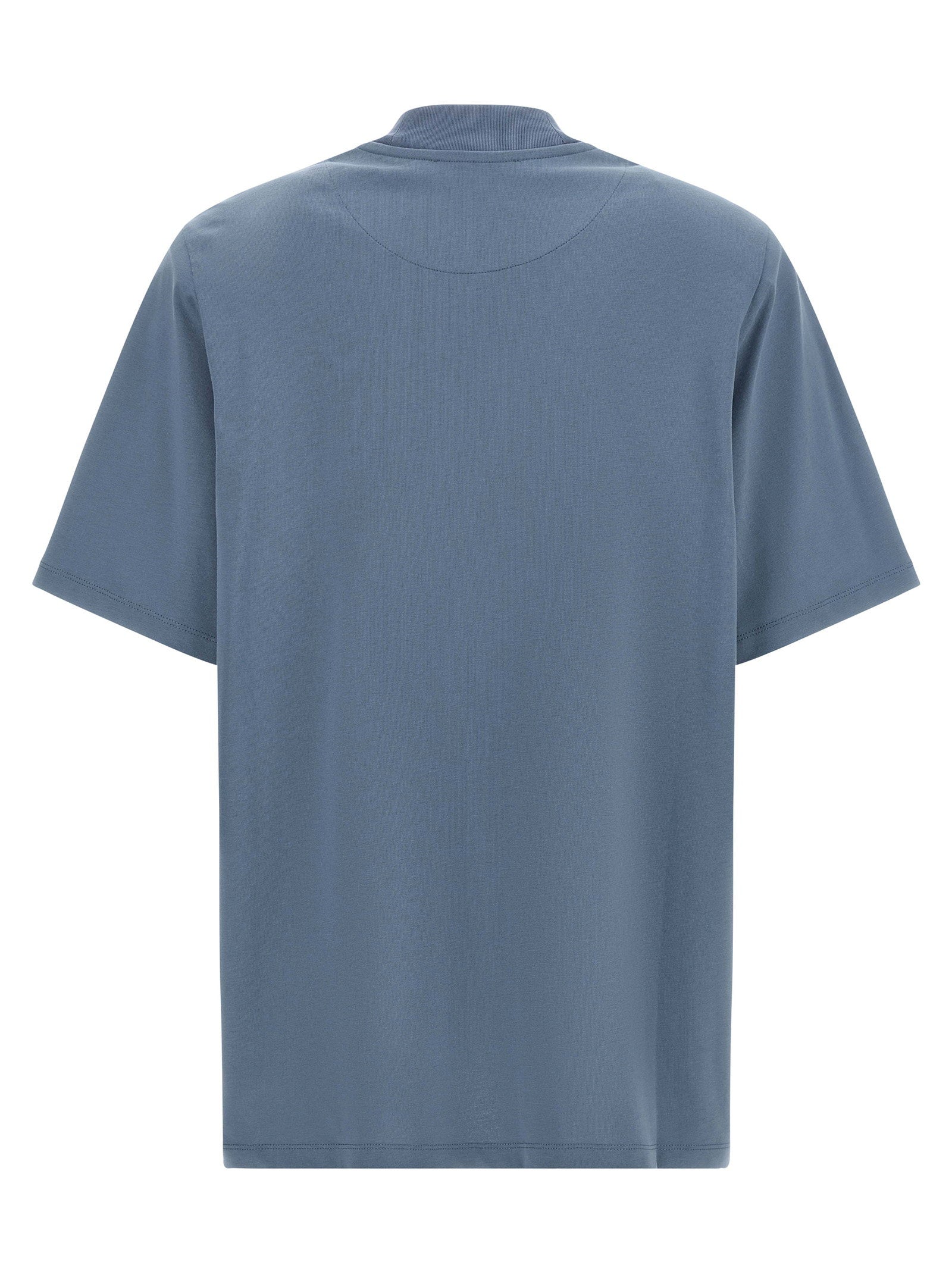 The Attico Mock-neck T-shirt – 100% cotton - view 2