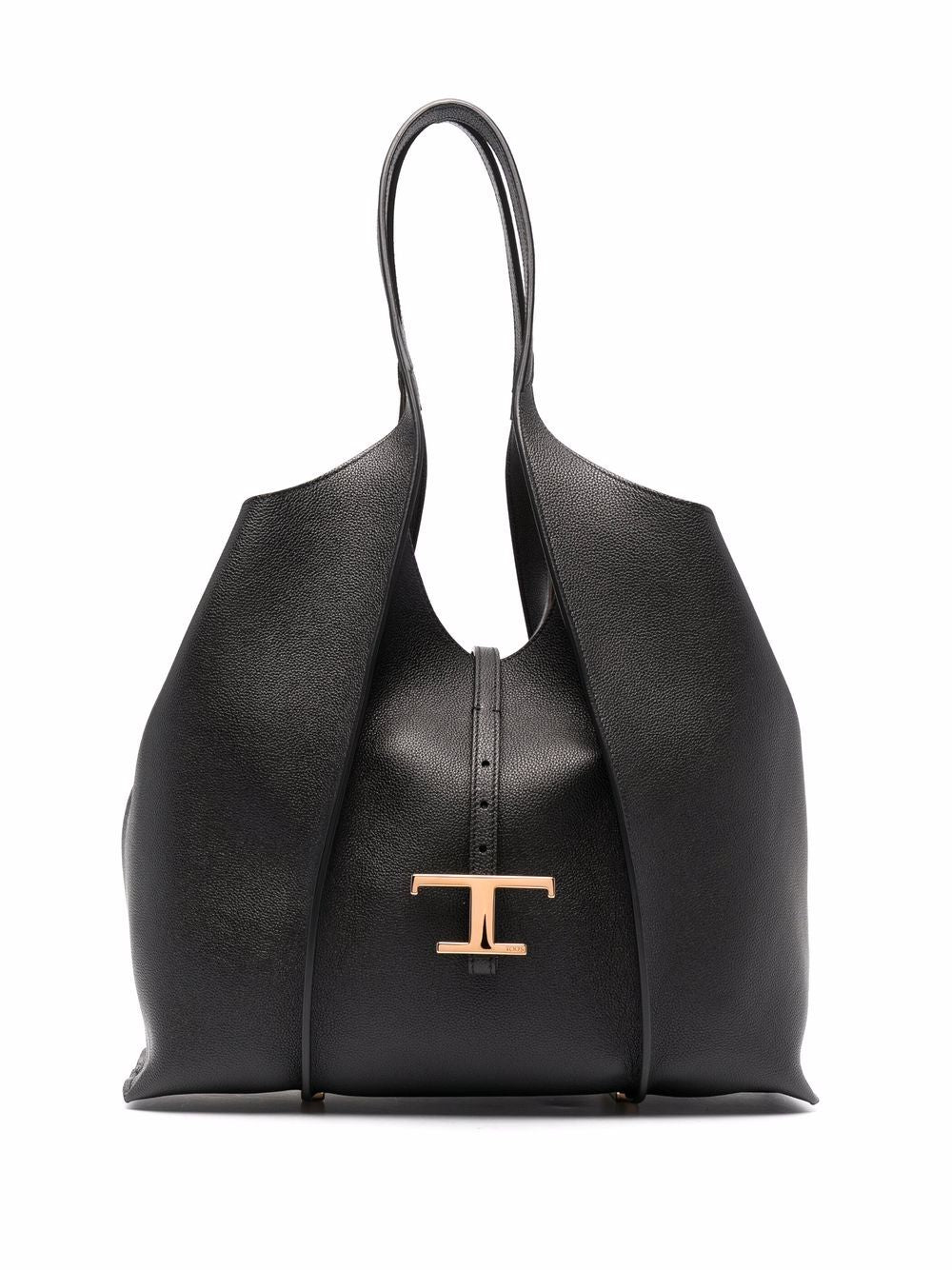 Tod's T Timeless Medium Shopping Bag – Calf Leather 100%