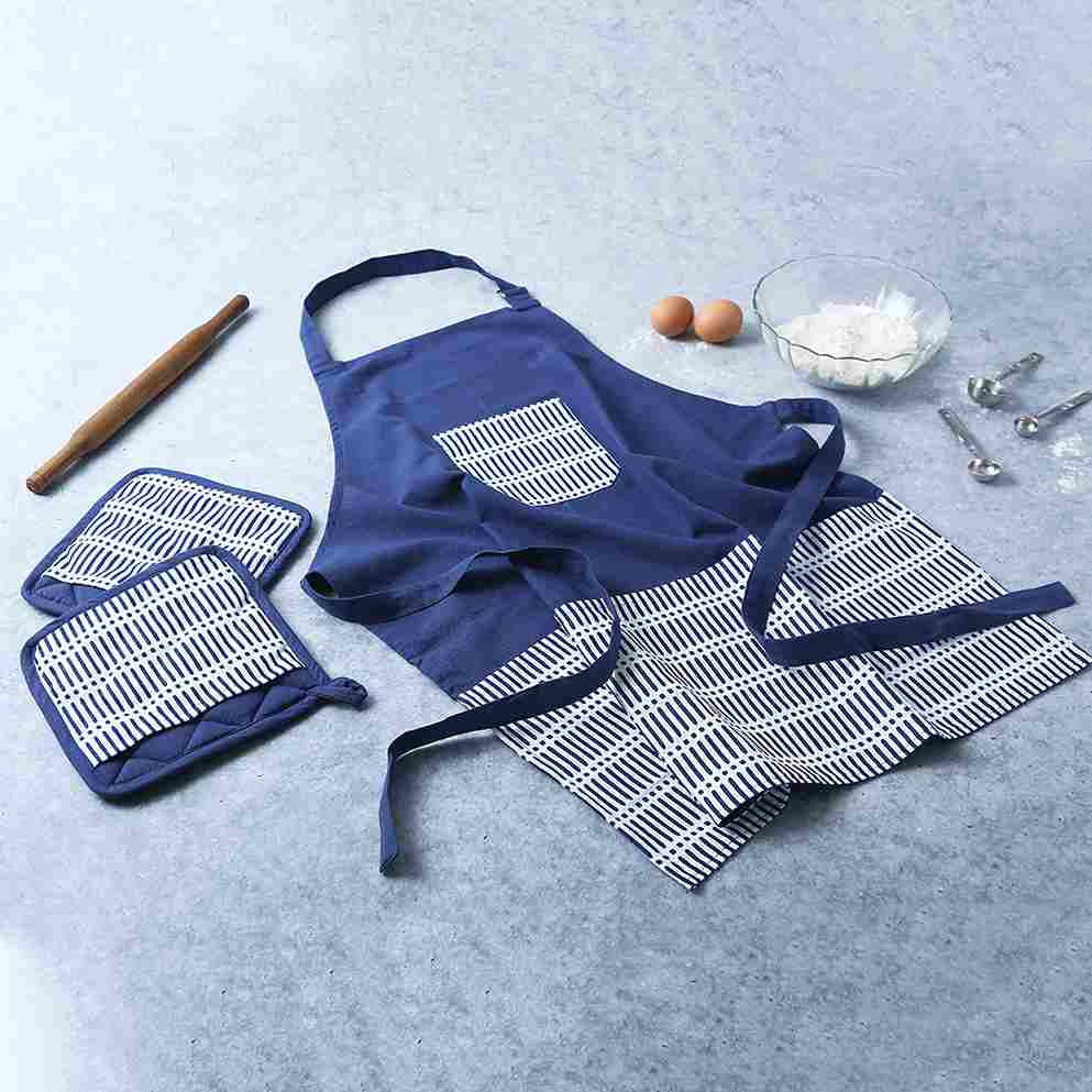 Wonderchef Como Pot holder with pocket - Blue - view 5