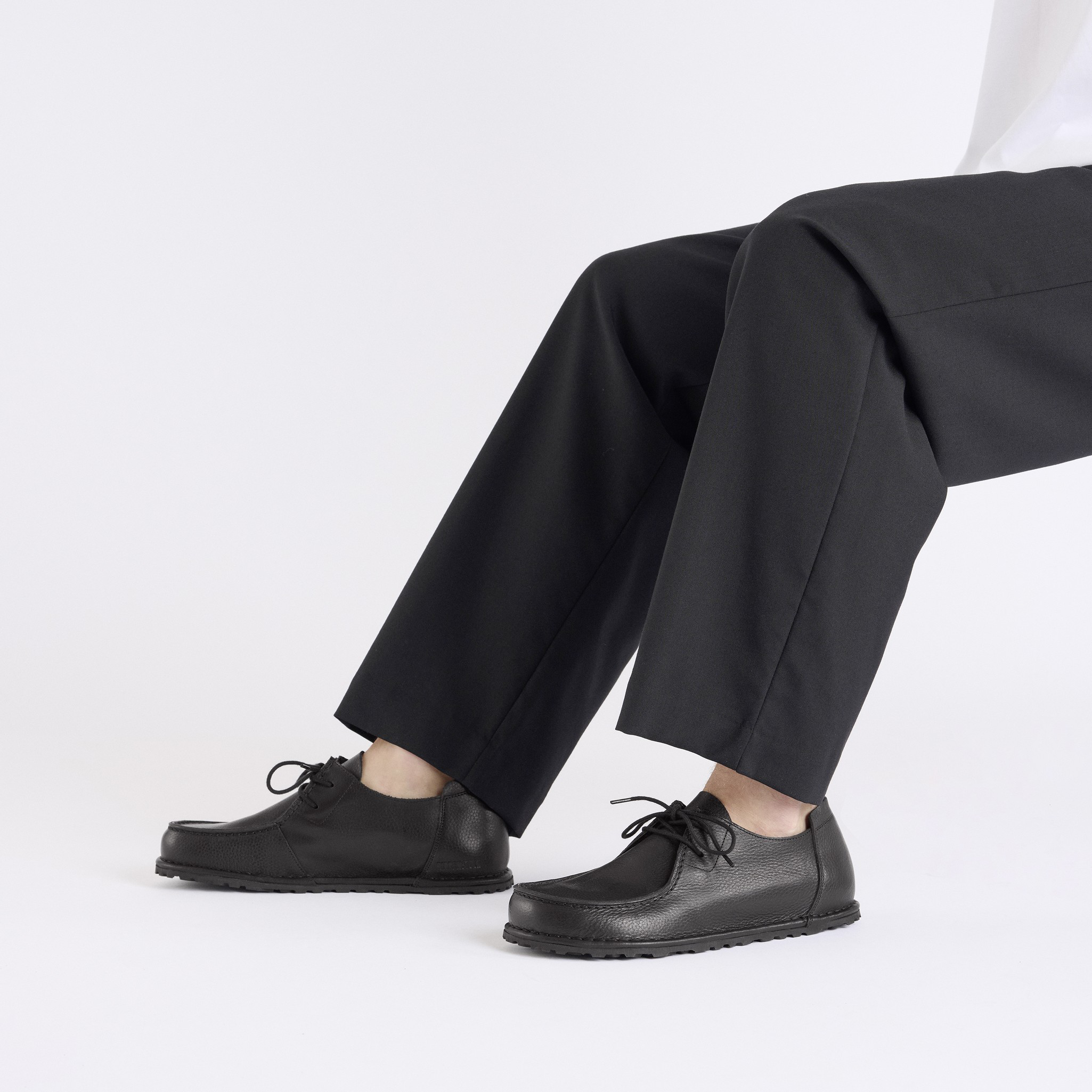 Birkenstock Utti Lace Natural Leather – Black / Black - view 6