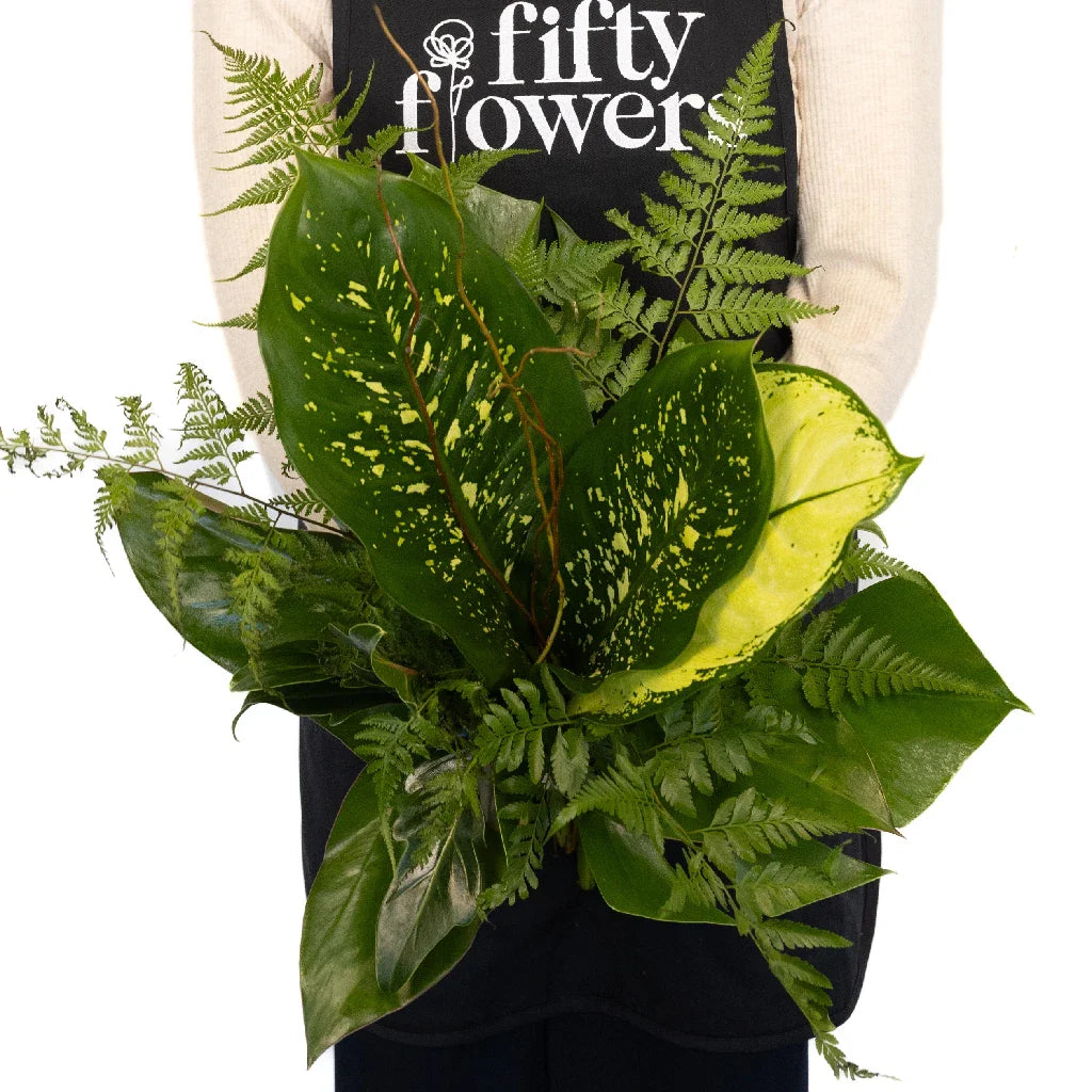 FiftyFlowers Evergreen Foliage DIY Greenery Kit