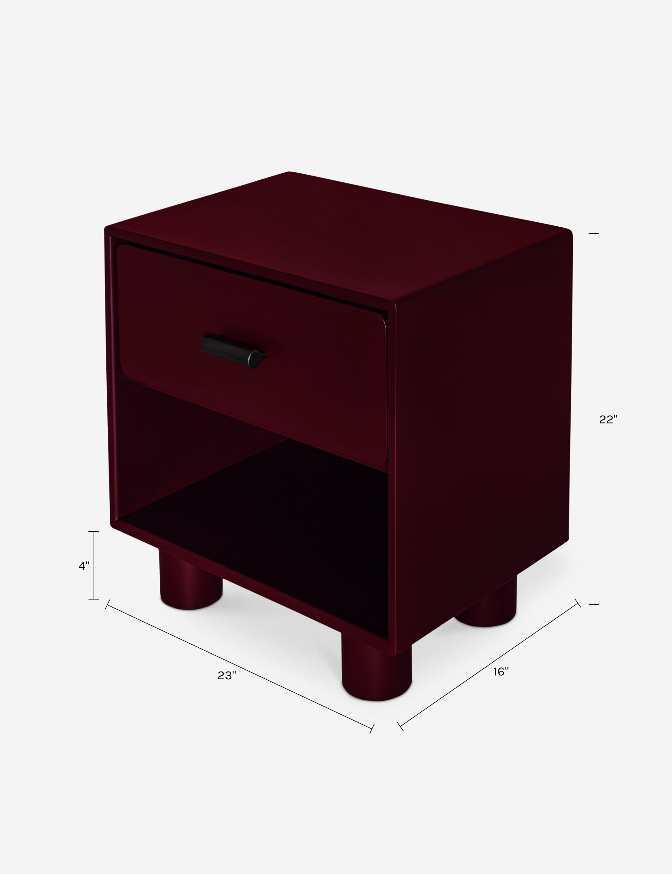 Lulu and Georgia Evrard Nightstand – Red - view 9