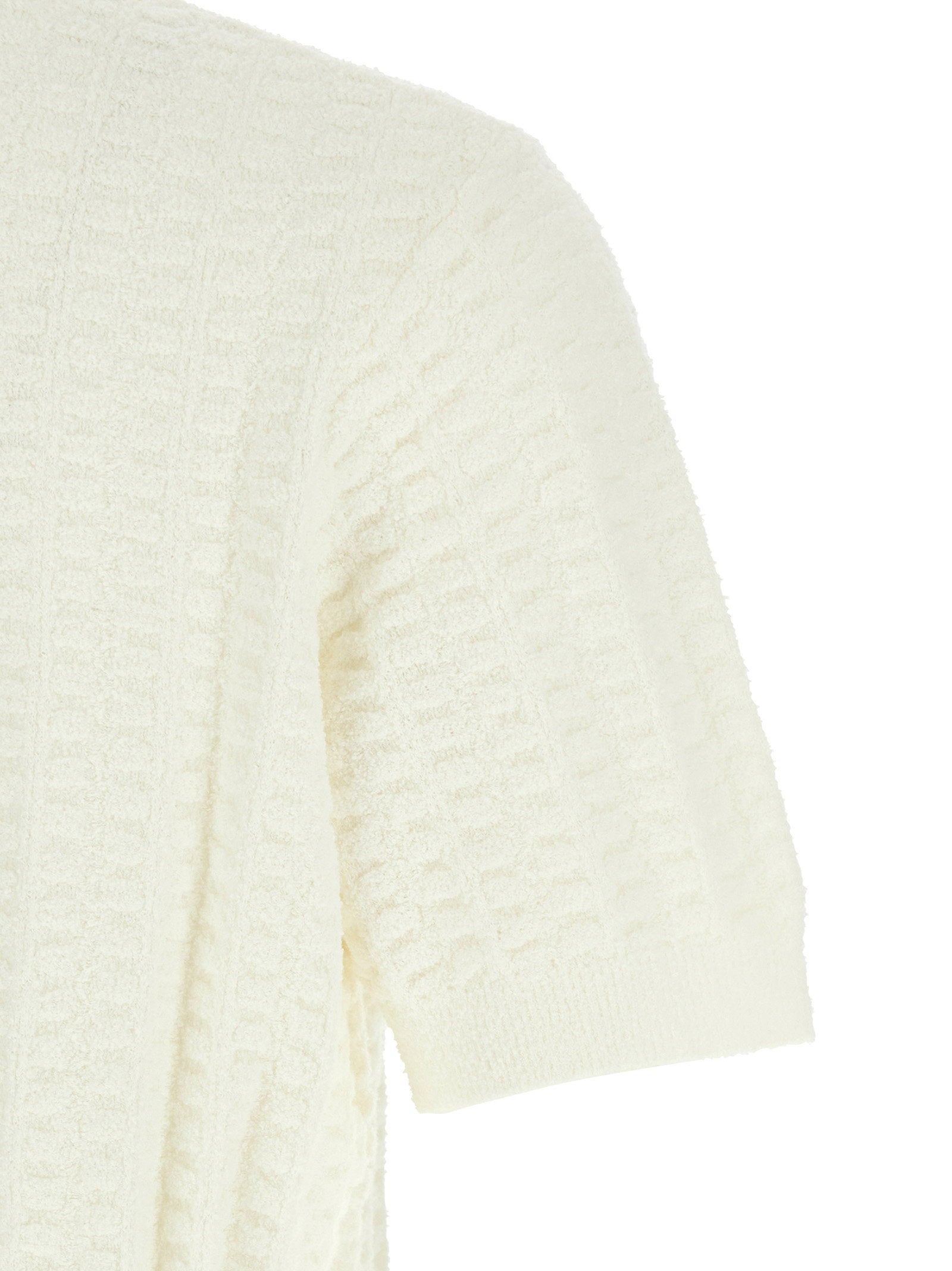 Casablanca Tennisbouclé Polo Shirt - view 4