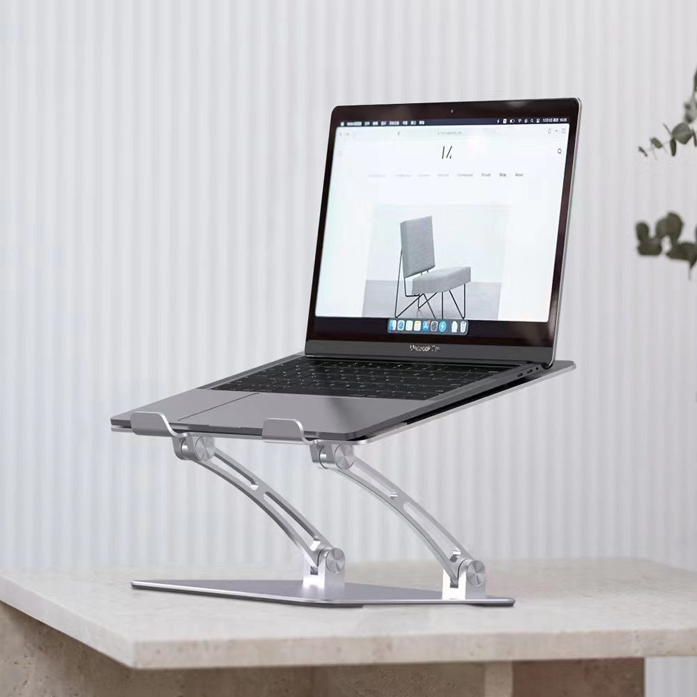 Million Cases Pivot Pro Stylish Metallic Adjustable Laptop Stand