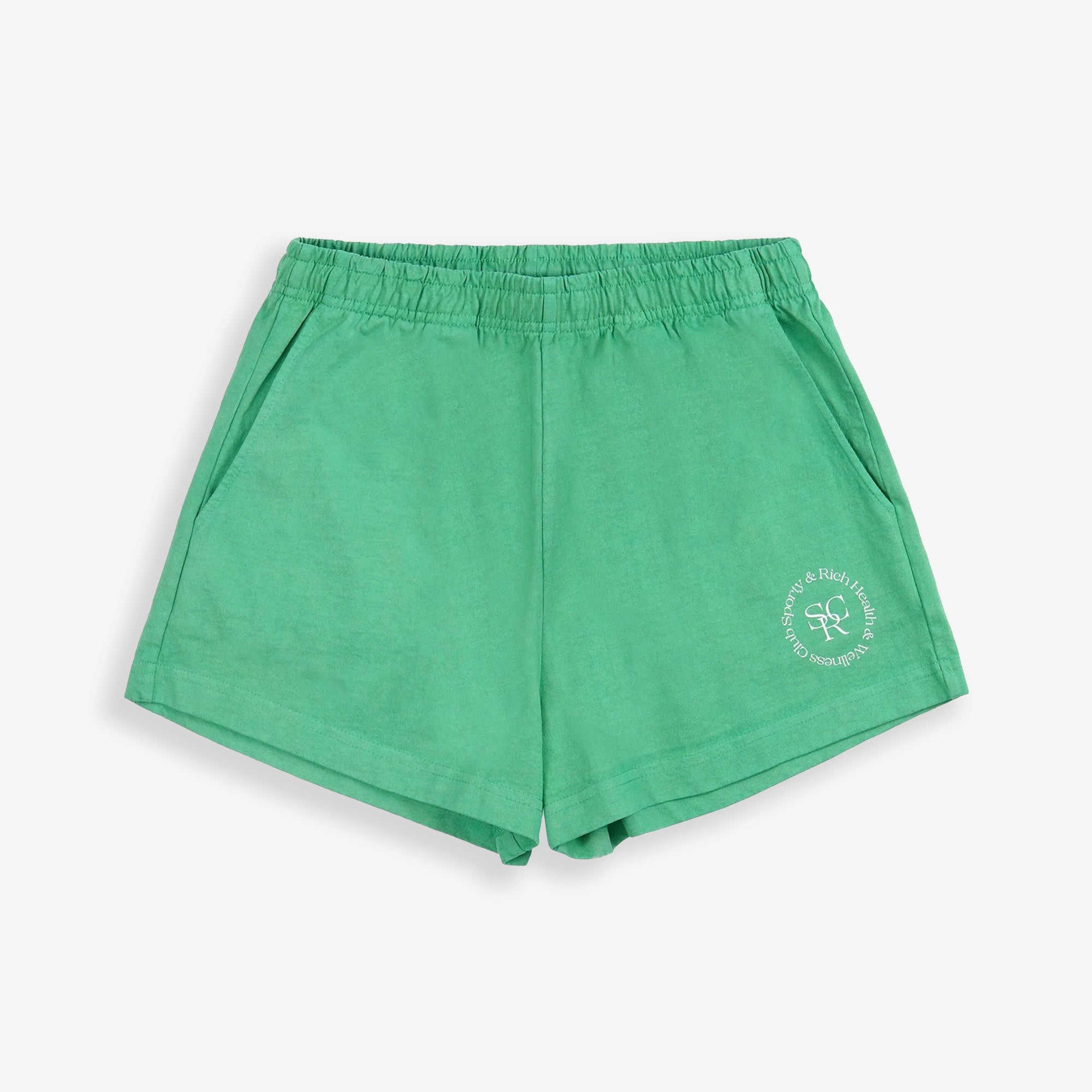 Sporty & Rich | Srhwc Disco Short { Verde/white