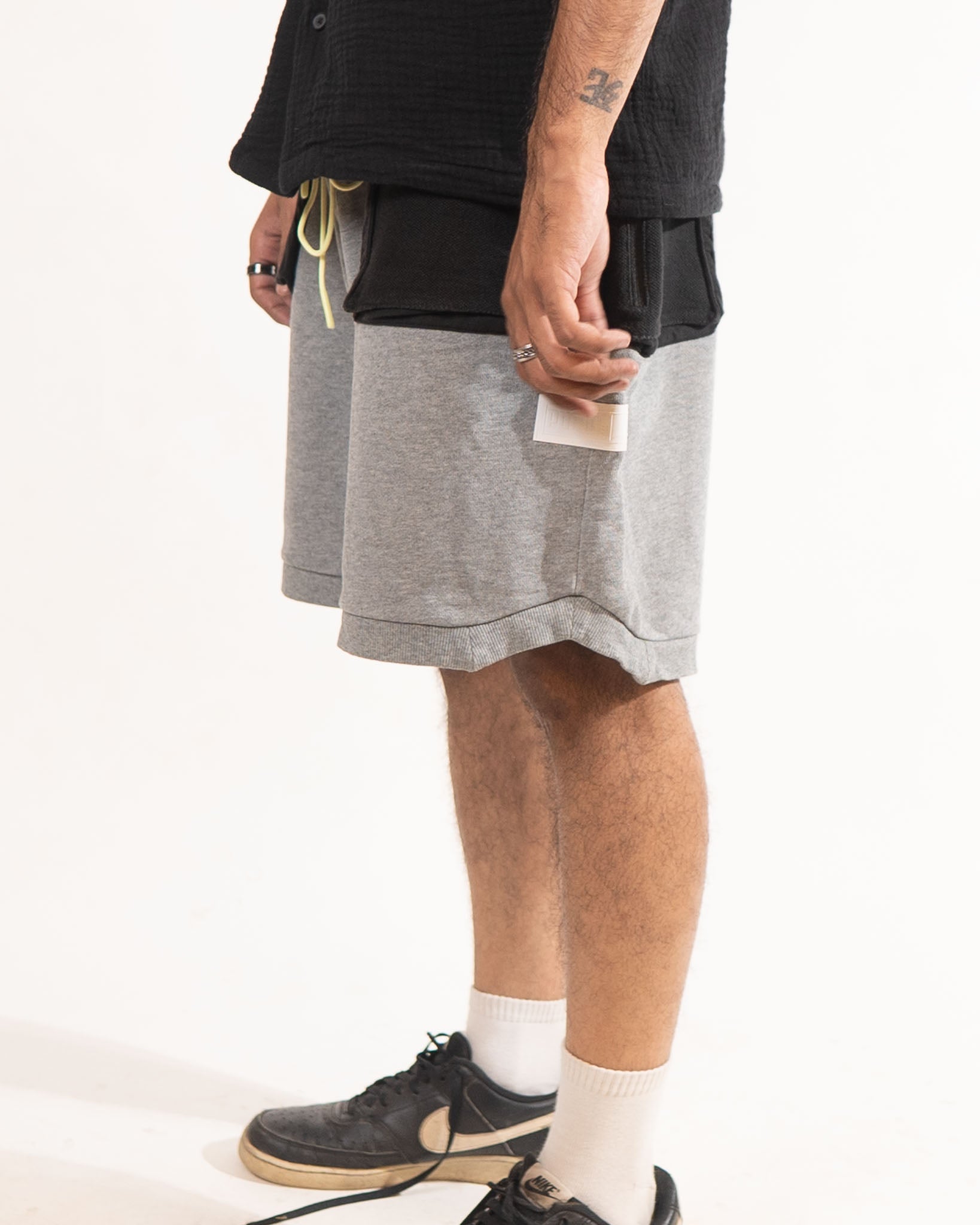 Puma grey utility shorts - view 2