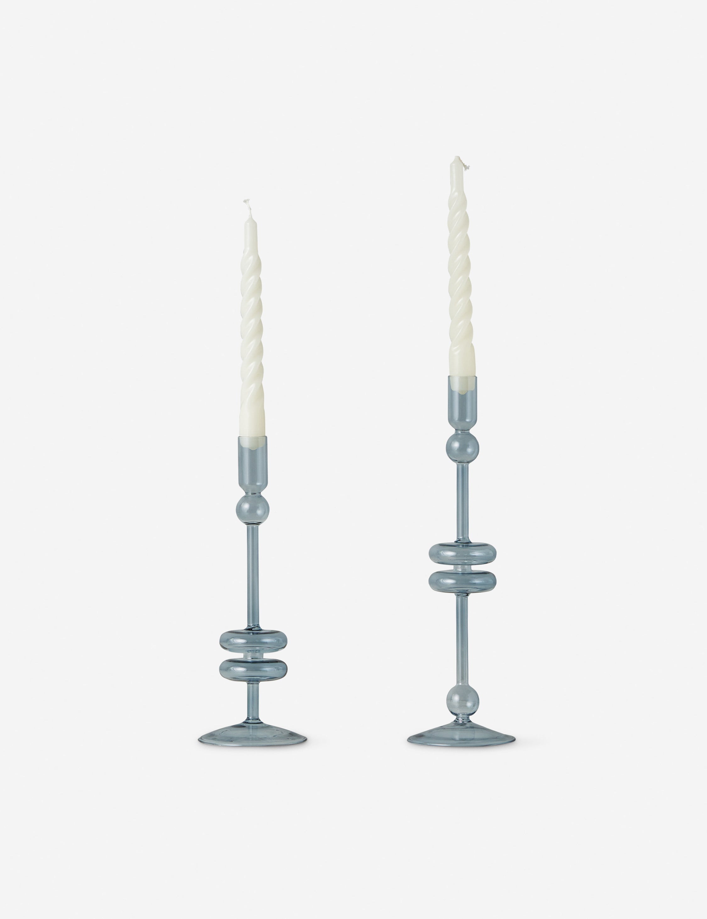 Lulu and Georgia Glass Candlestick Pair (Set of 2) by etúHOME - view 22
