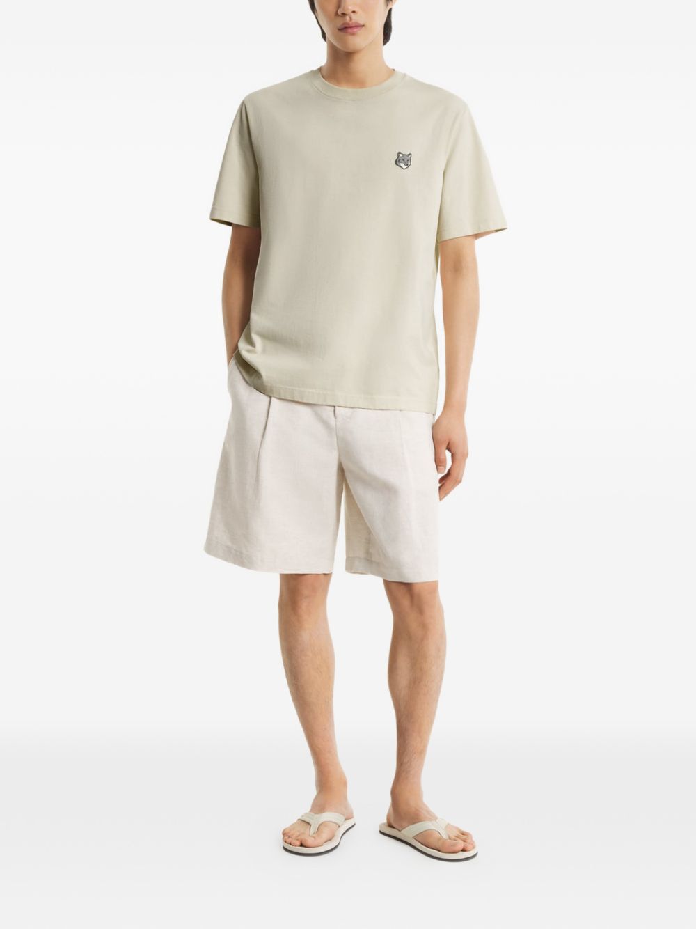 Maison Kitsuné Fox Head cotton t-shirt – Organic Cotton 100% - view 2