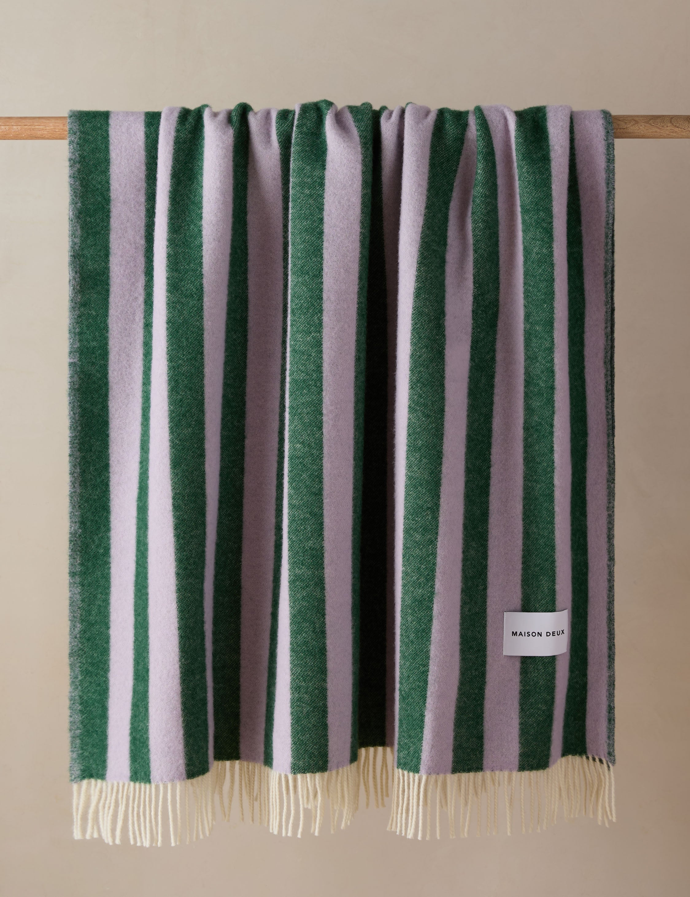 Lulu and Georgia Candy Wrap Throw by Maison Deux - view 2