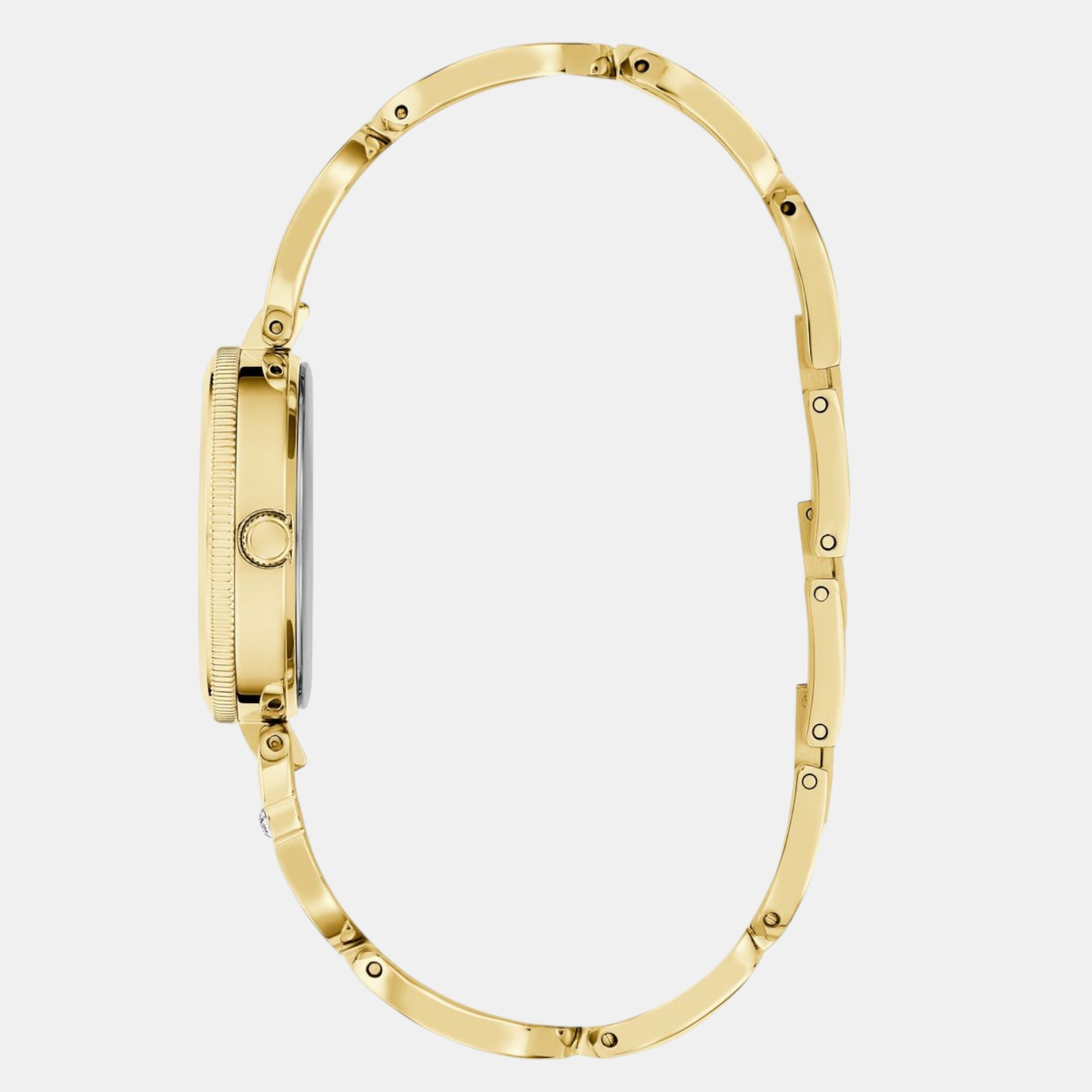 Guess Bejeweled Women Quartz Champagne Dial Analog Stainless Steel Watch GW0759L2 - view 5