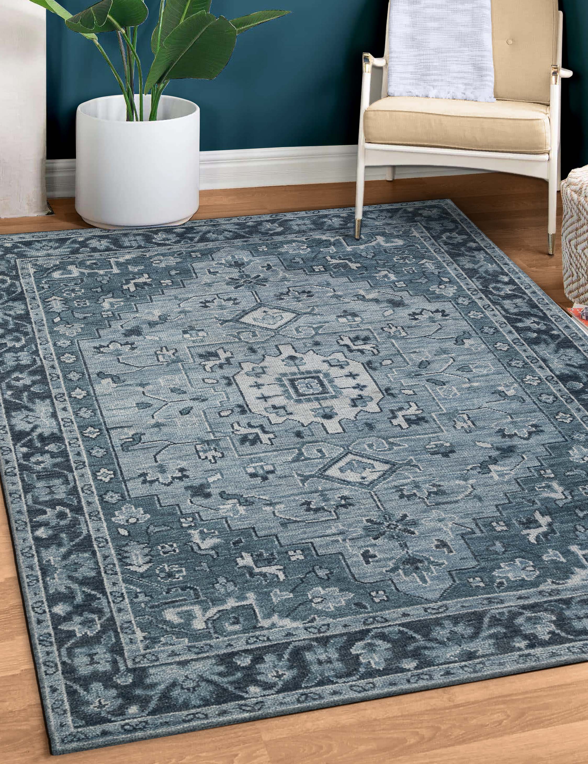 Lulu and Georgia Lacarra Hand-Knotted Wool Rug - view 2