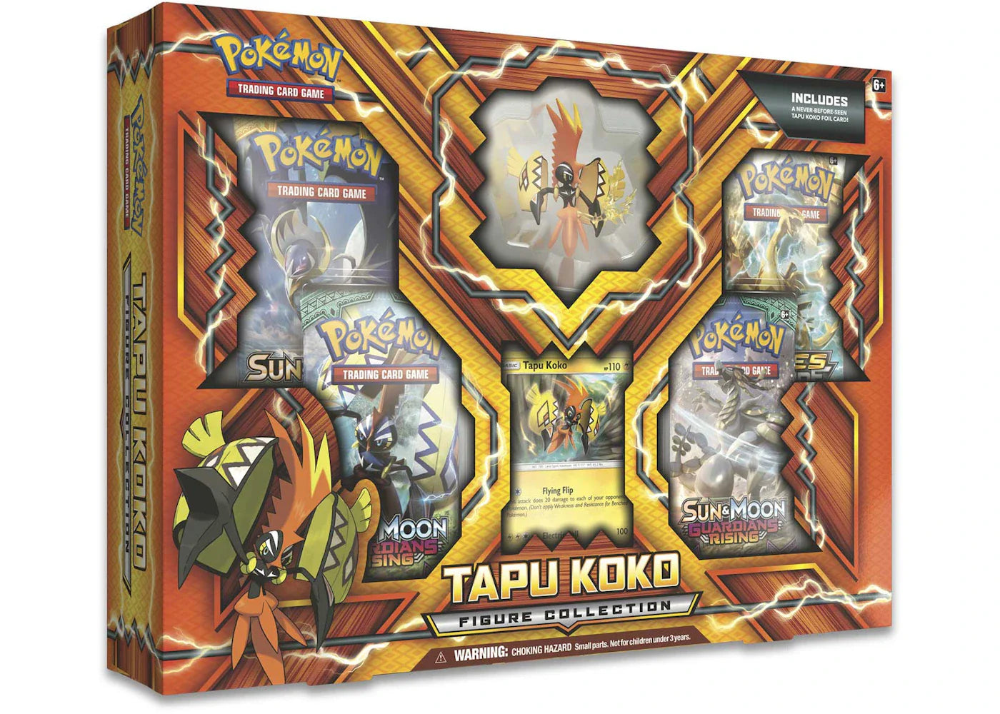 Pokémon 2017 Pokemon TCG Tapu Koko Figure Collection