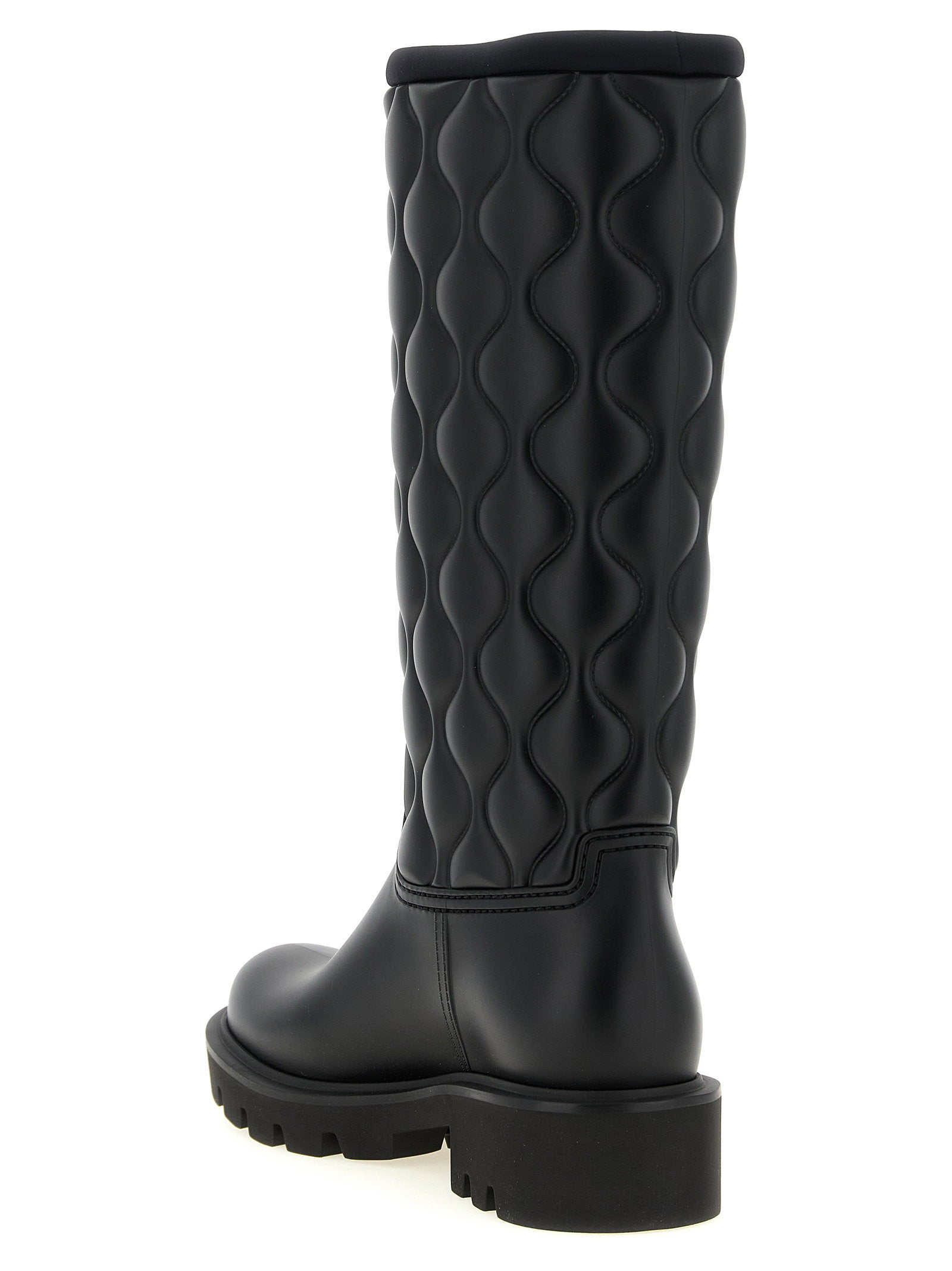 Moncler Kickstream High Rain Boots – 100% pvc - view 3