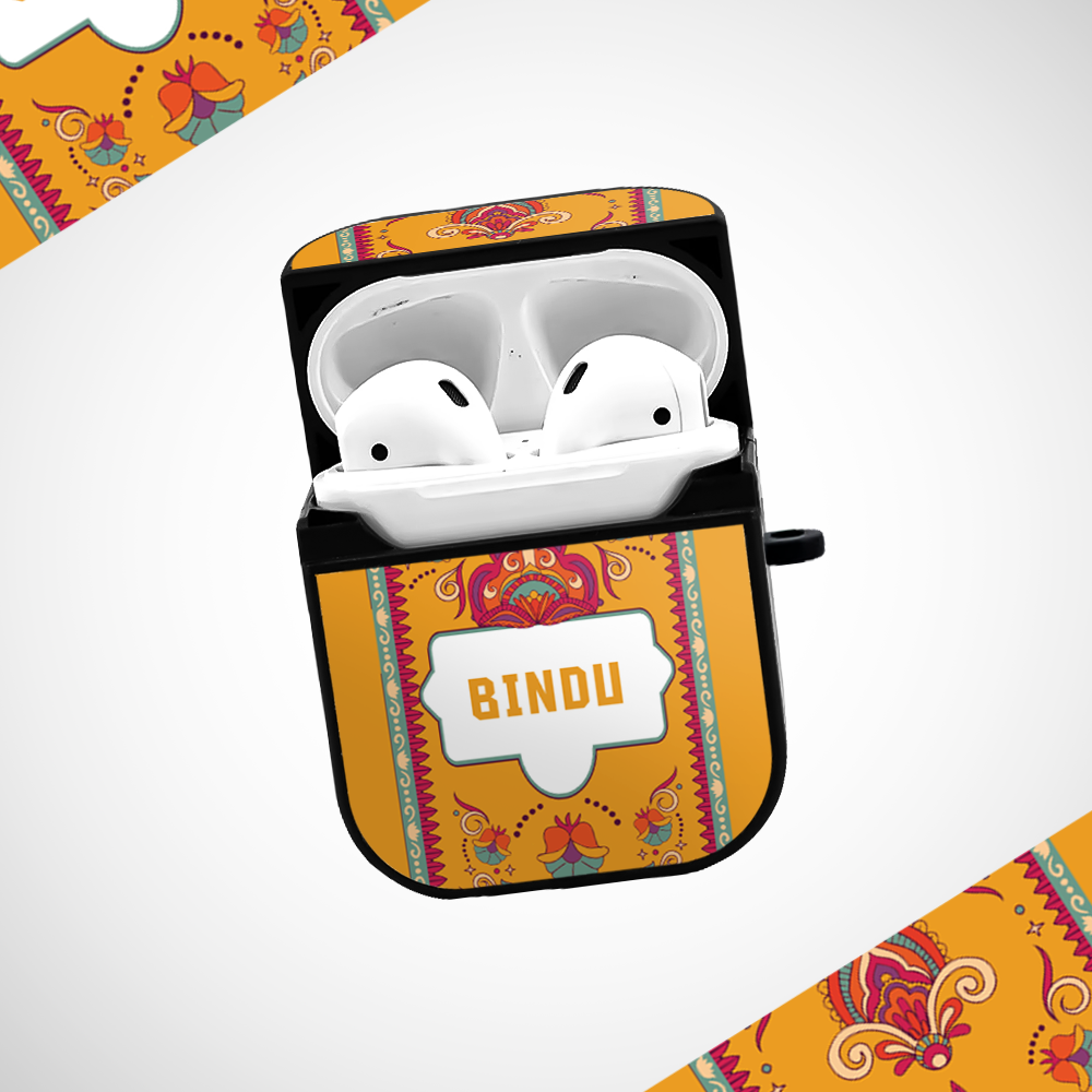 Cover It Up Custom Desi Glass Airpods 2nd Gen Case Covers - view 2