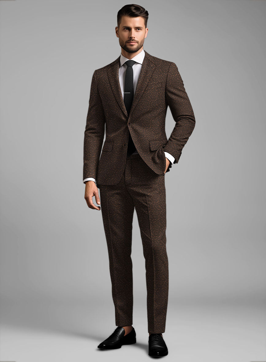 StudioSuits Arizo Brown Wool Suit - view 2