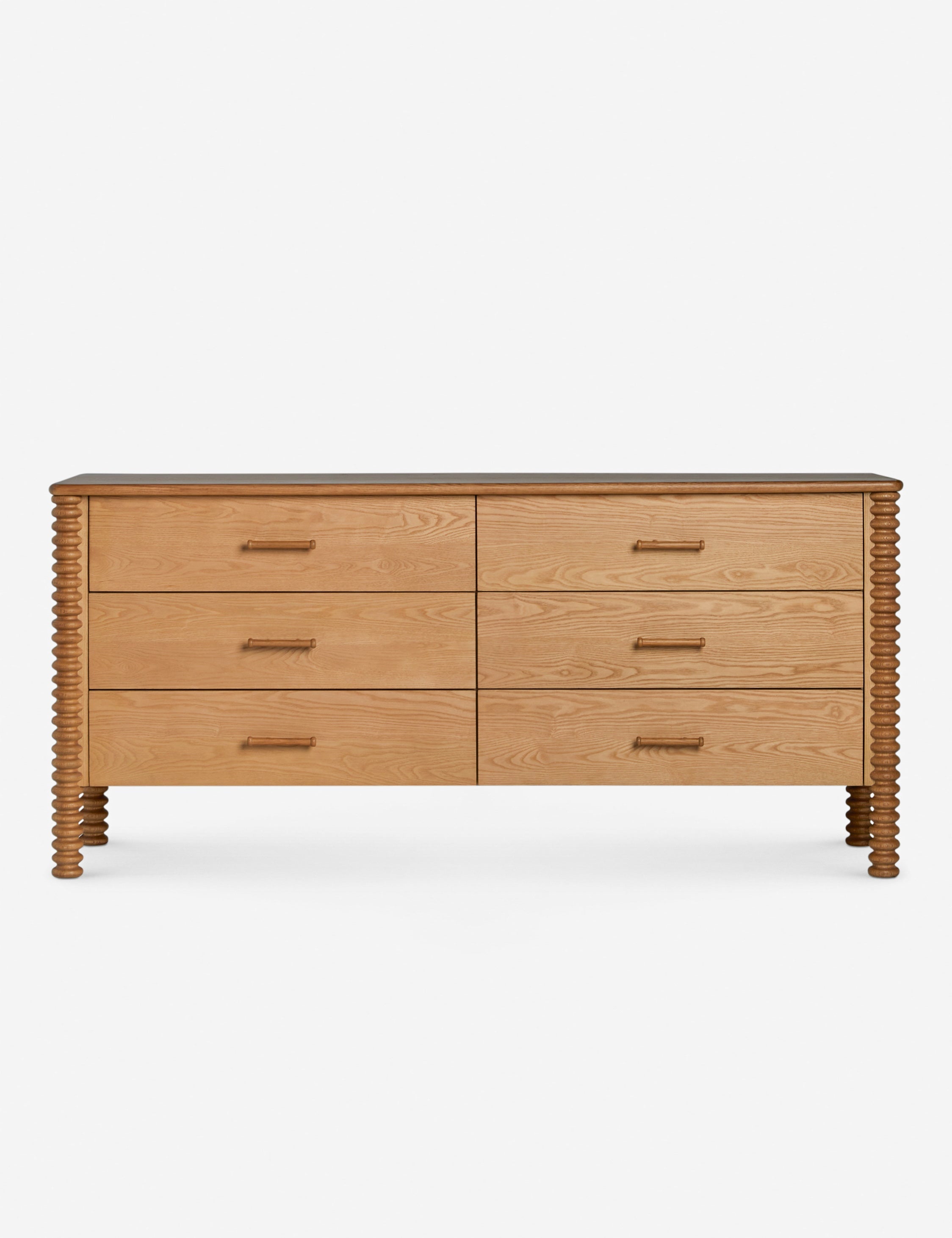 Lulu and Georgia Simson 6-Drawer Dresser – Natural