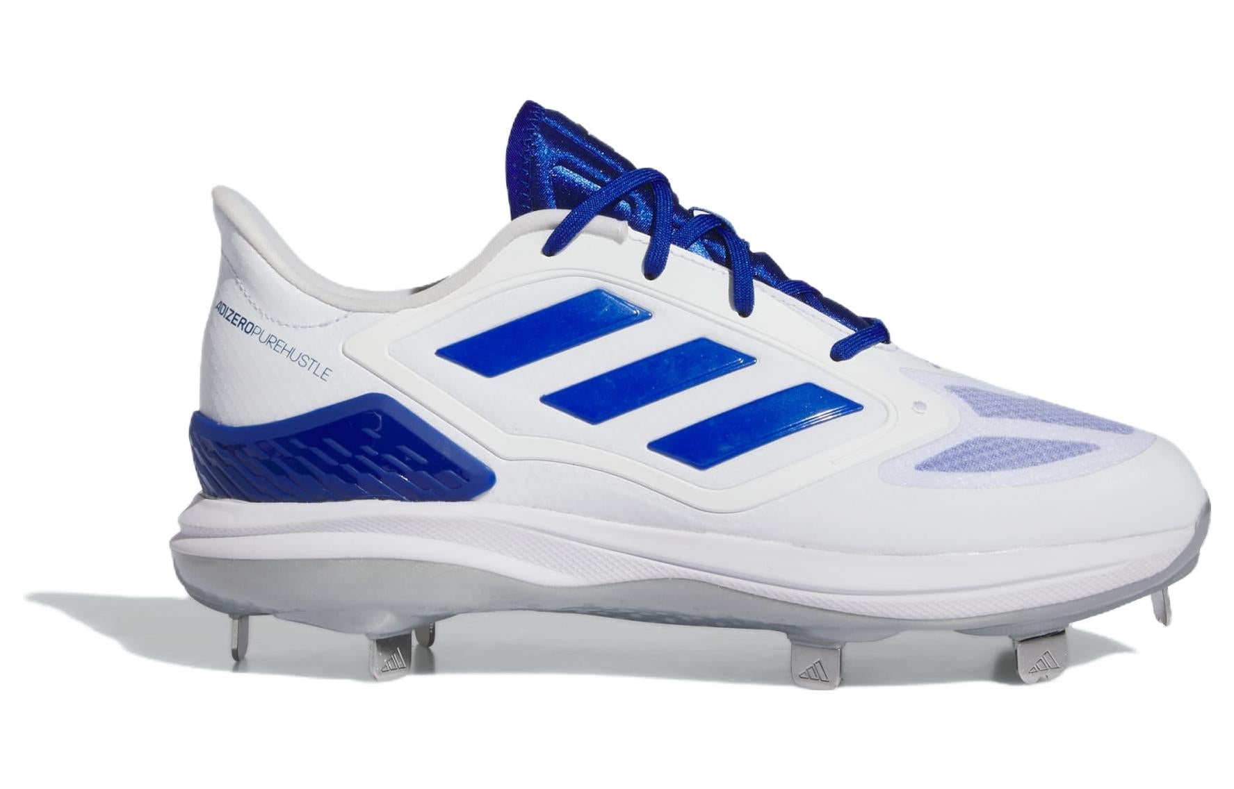 Adidas Adizero Purehustle 3 Elite Cloud White Royal Blue Silver Metallic (Women'S) - view 2