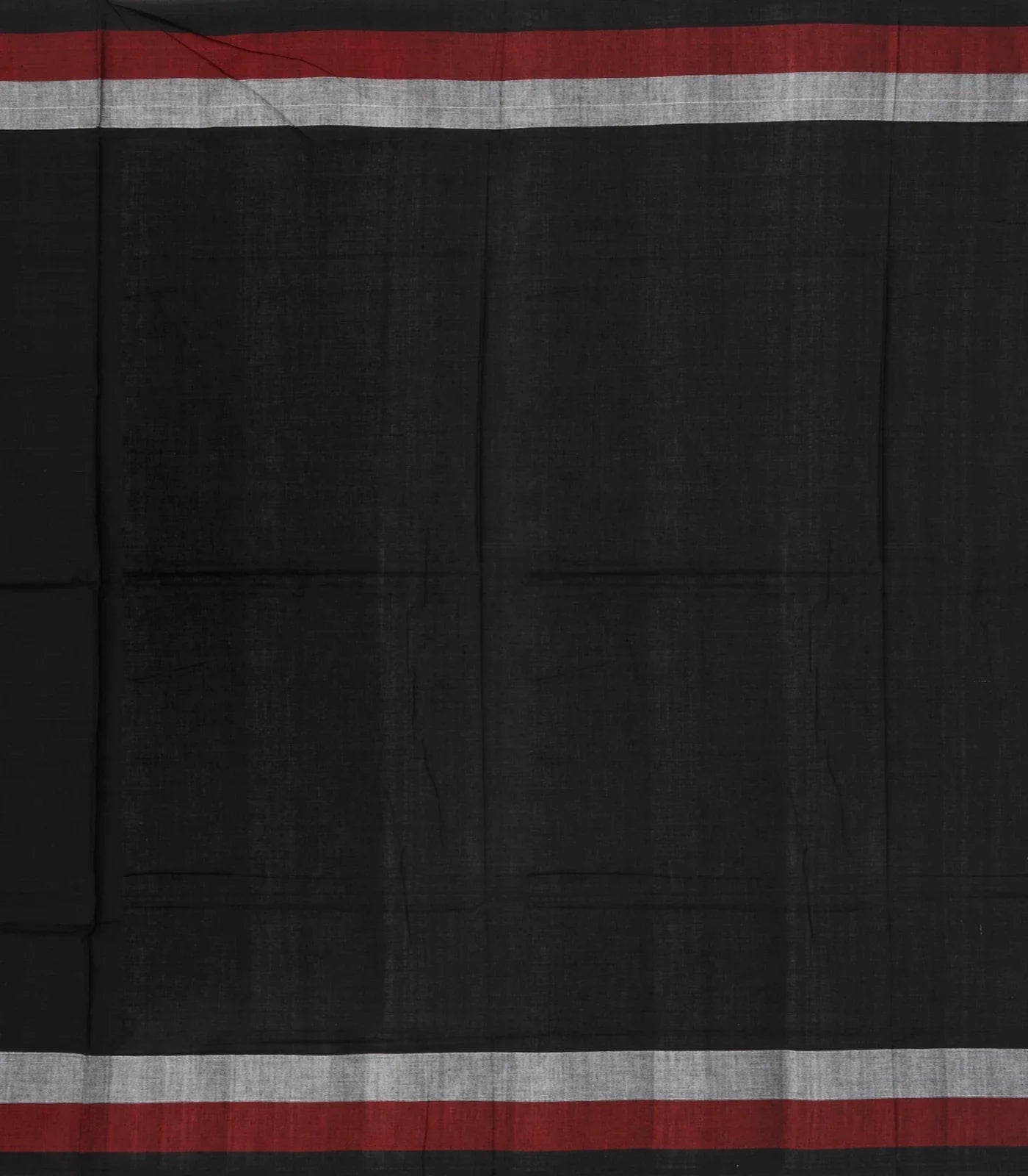 RmKV Midnight Blue Orissa Cotton Saree With Tie & Dye And Temple Border Motifs - view 4