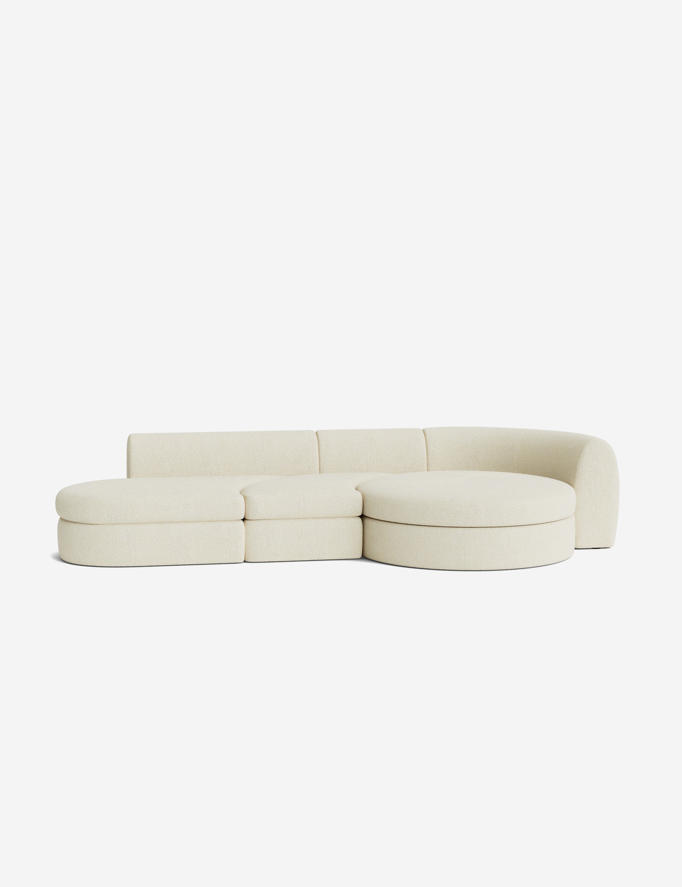Lulu and Georgia Buckley Modular Chaise Sectional Sofa - view 164