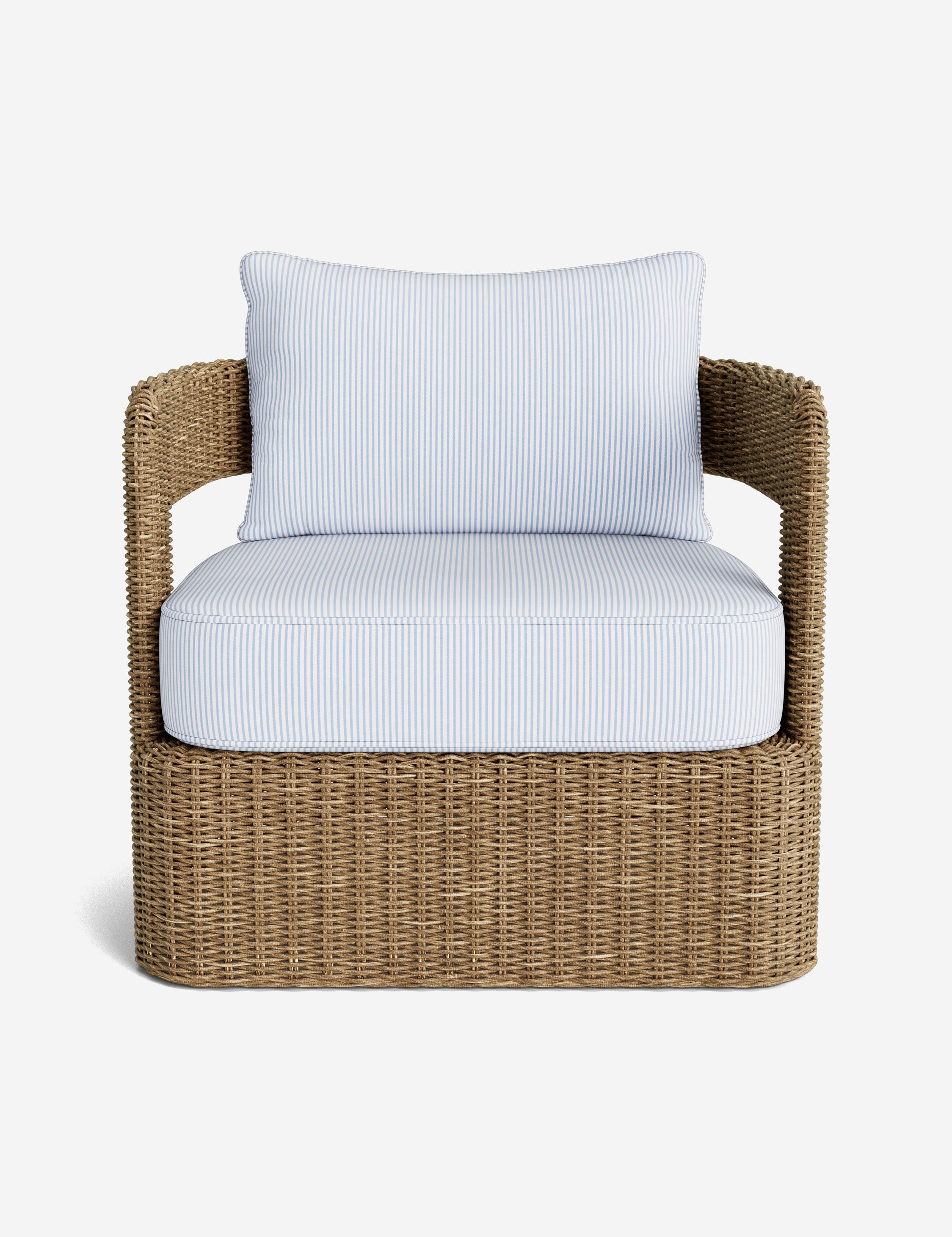 Lulu and Georgia Hadler Outdoor Swivel Lounge Chair - view 11