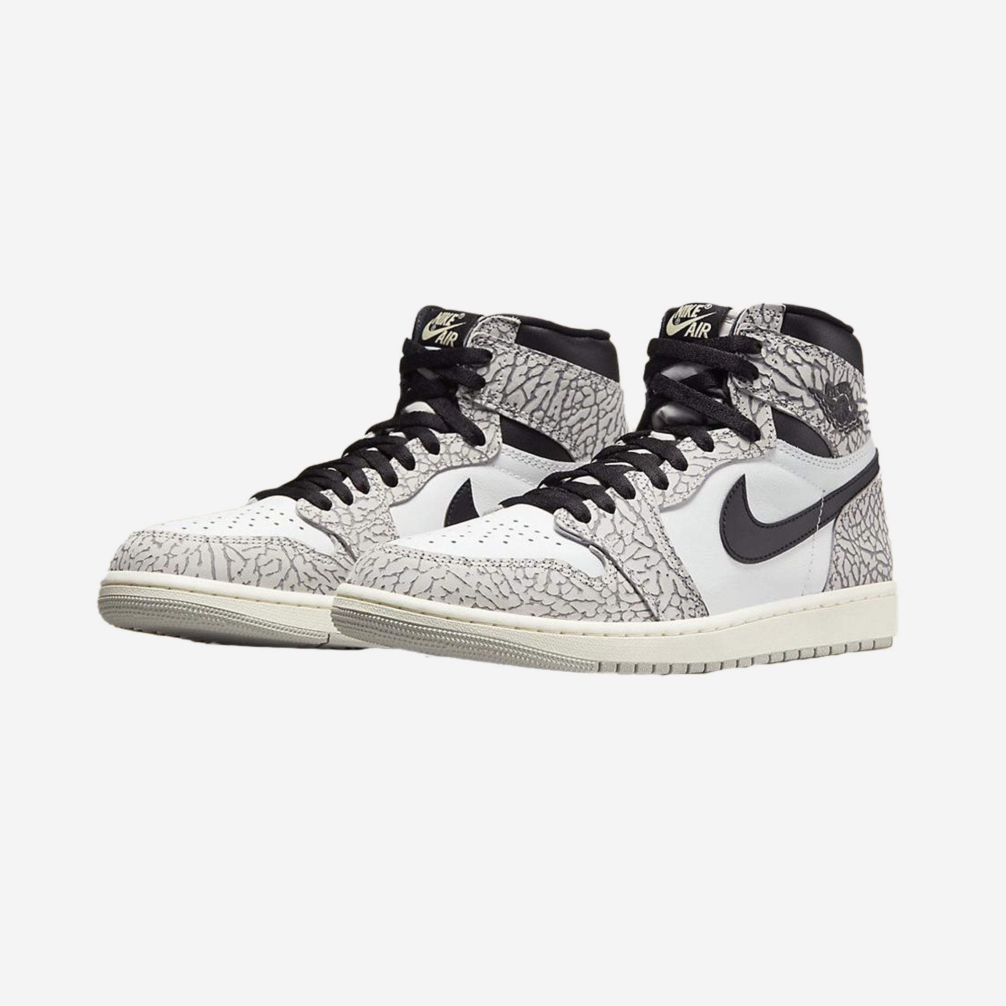 Nike Air Jordan 1 Retro High OG White Cement - view 2