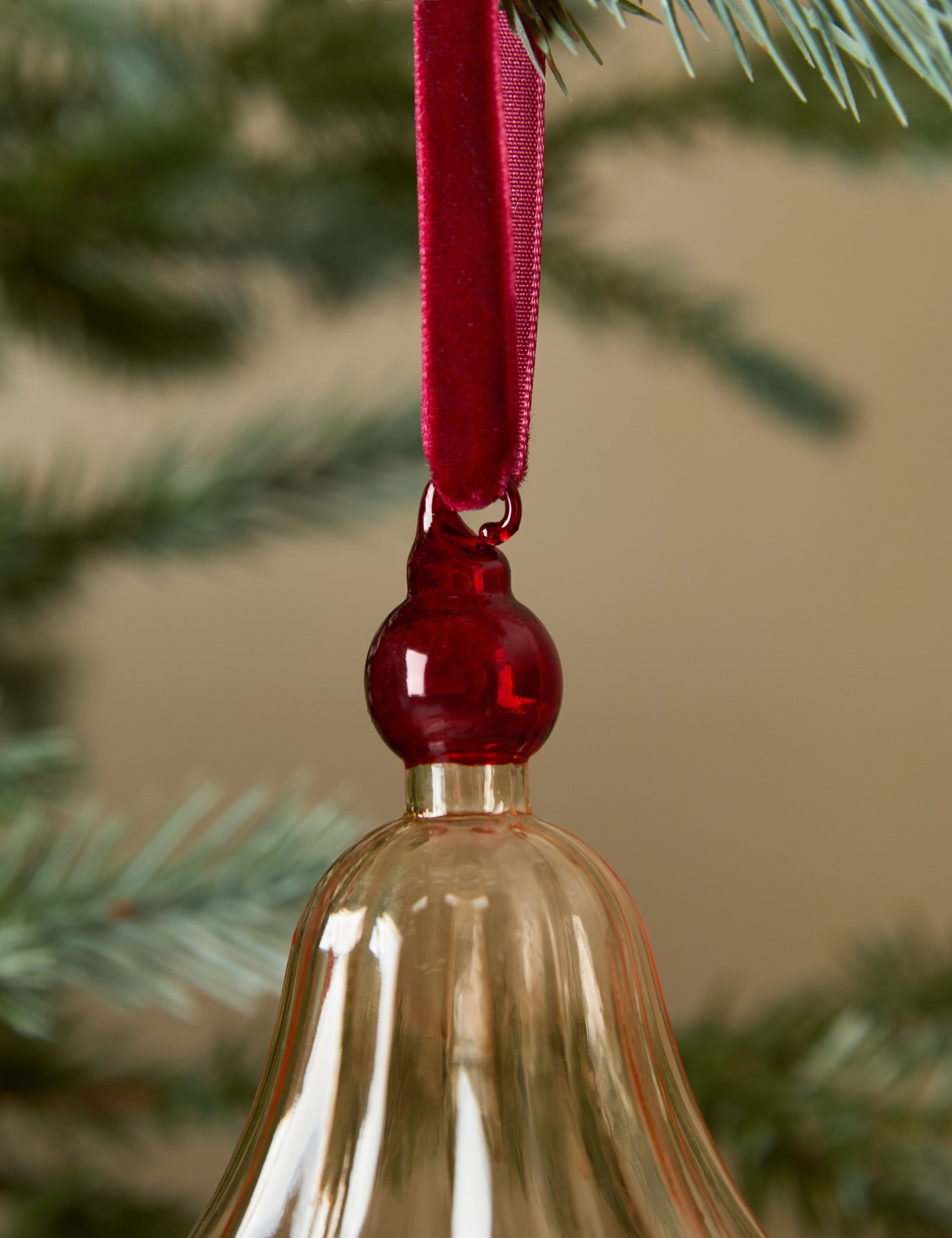 Lulu and Georgia Suzu Glass Ornament – Pink - view 2