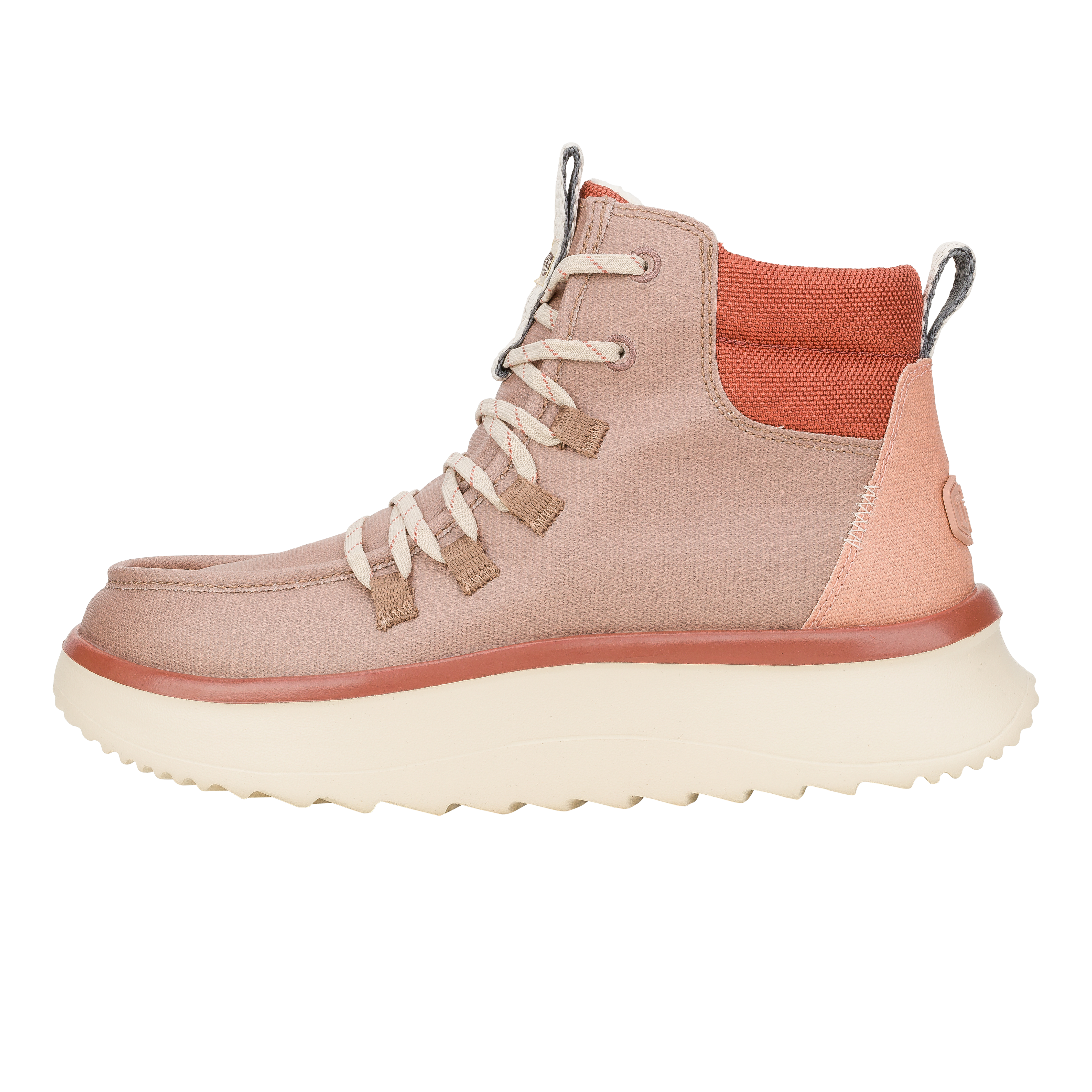HEYDUDE shoes Wendy Peak Apres Coated Twill - Desert Brown